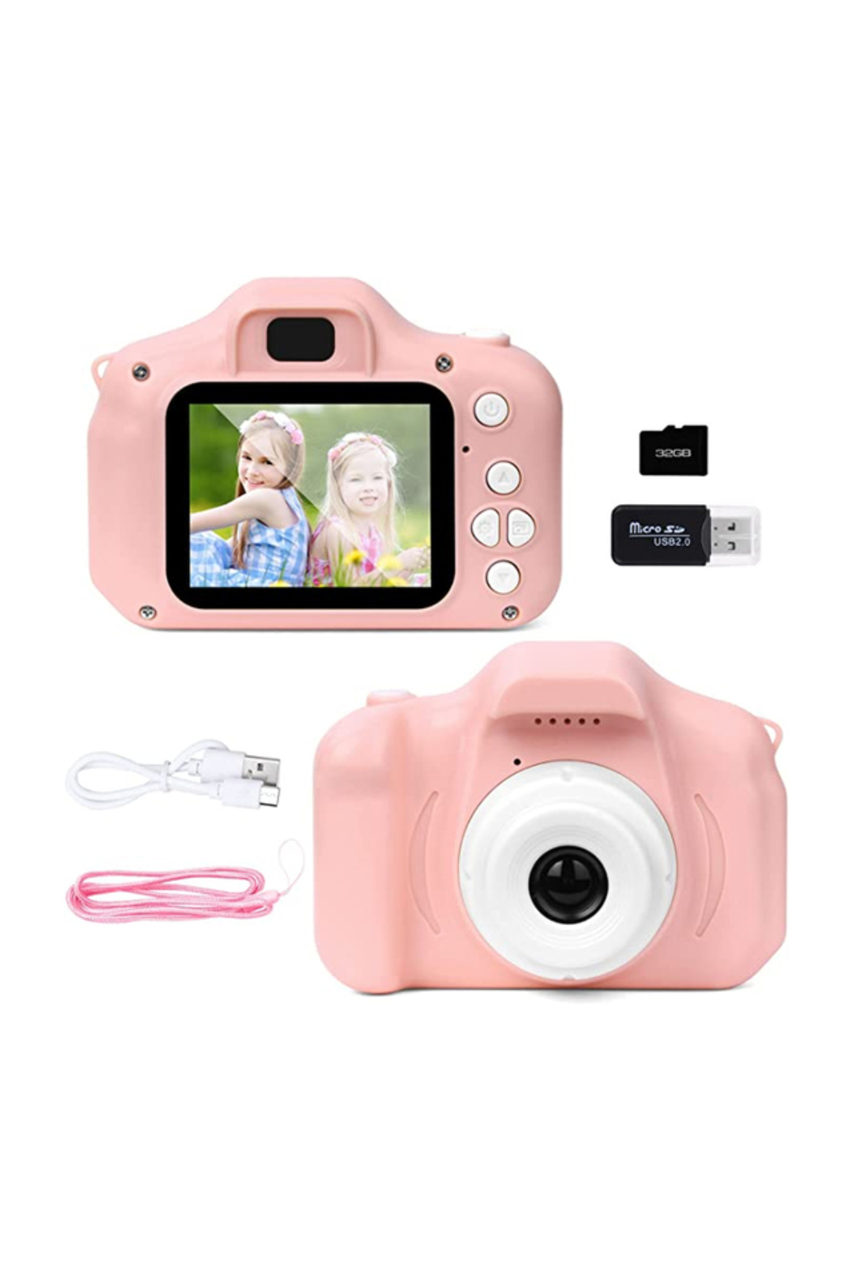RiverWorld River World Pembe Renkte Fotoğraf Makinesi Mini Boy