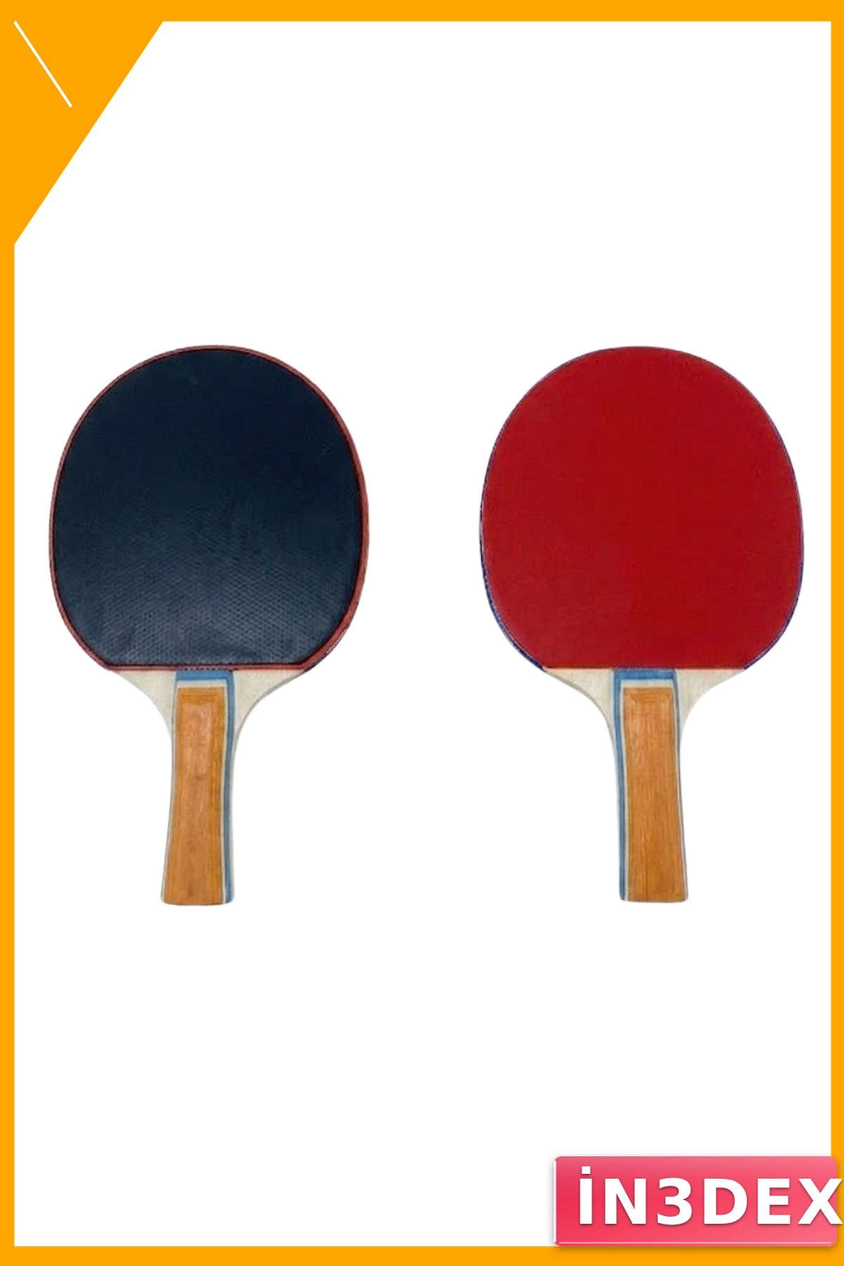Masa Tenisi Seti 2 Raket 3 Top Evde Spor ve Eğlence