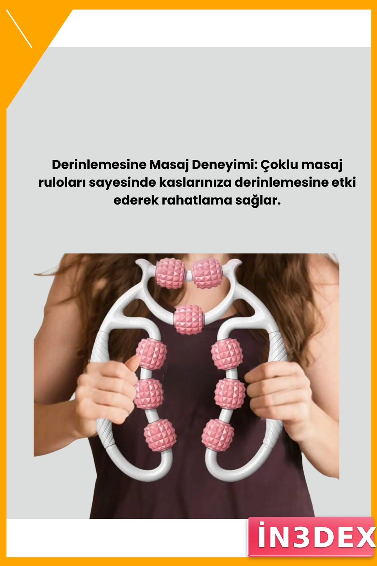 Selülit Masaj Aleti Kan Dolaşımı Hızlandırıcı Vücut Dinç Tutucu
