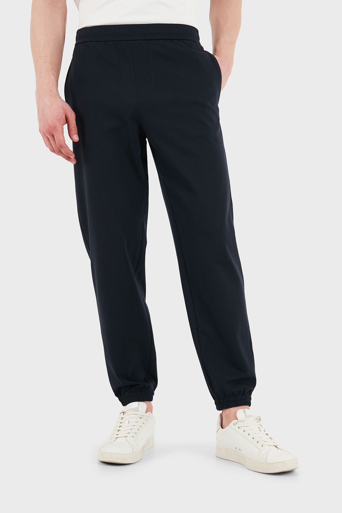 شلوار مردانه نخی سایز معمولی کمردار XM002406 AF24579 UB101 آرمانی اکسچنج شلوار Armani Exchange