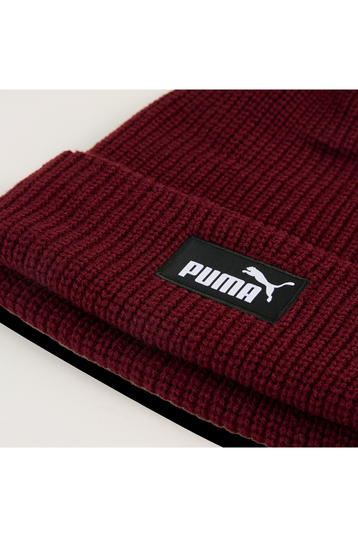 Puma ESS High Beanie Bordo Unisex Bere görsel 4