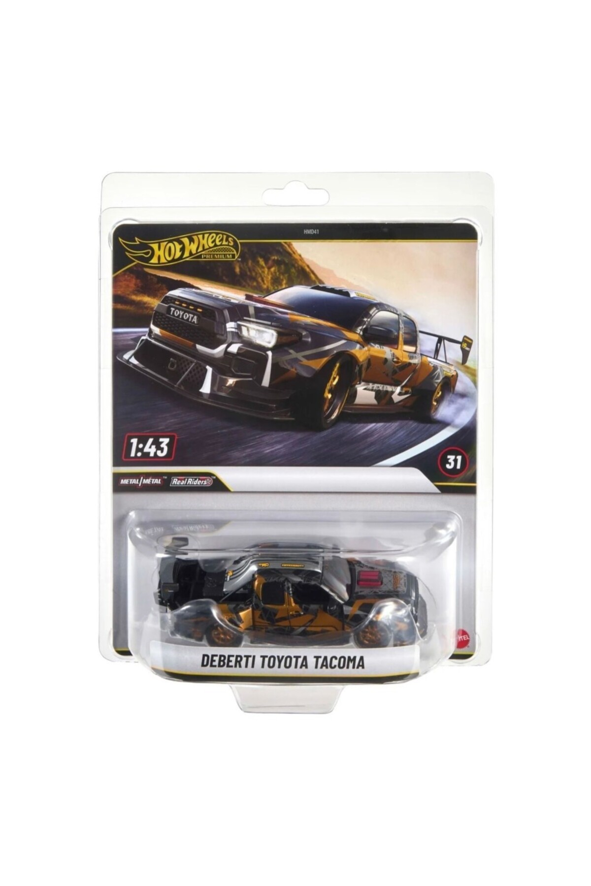 HOT WHEELS 1:43 Premium Car Deberti Toyota Tacoma Hmd41-Jcn64