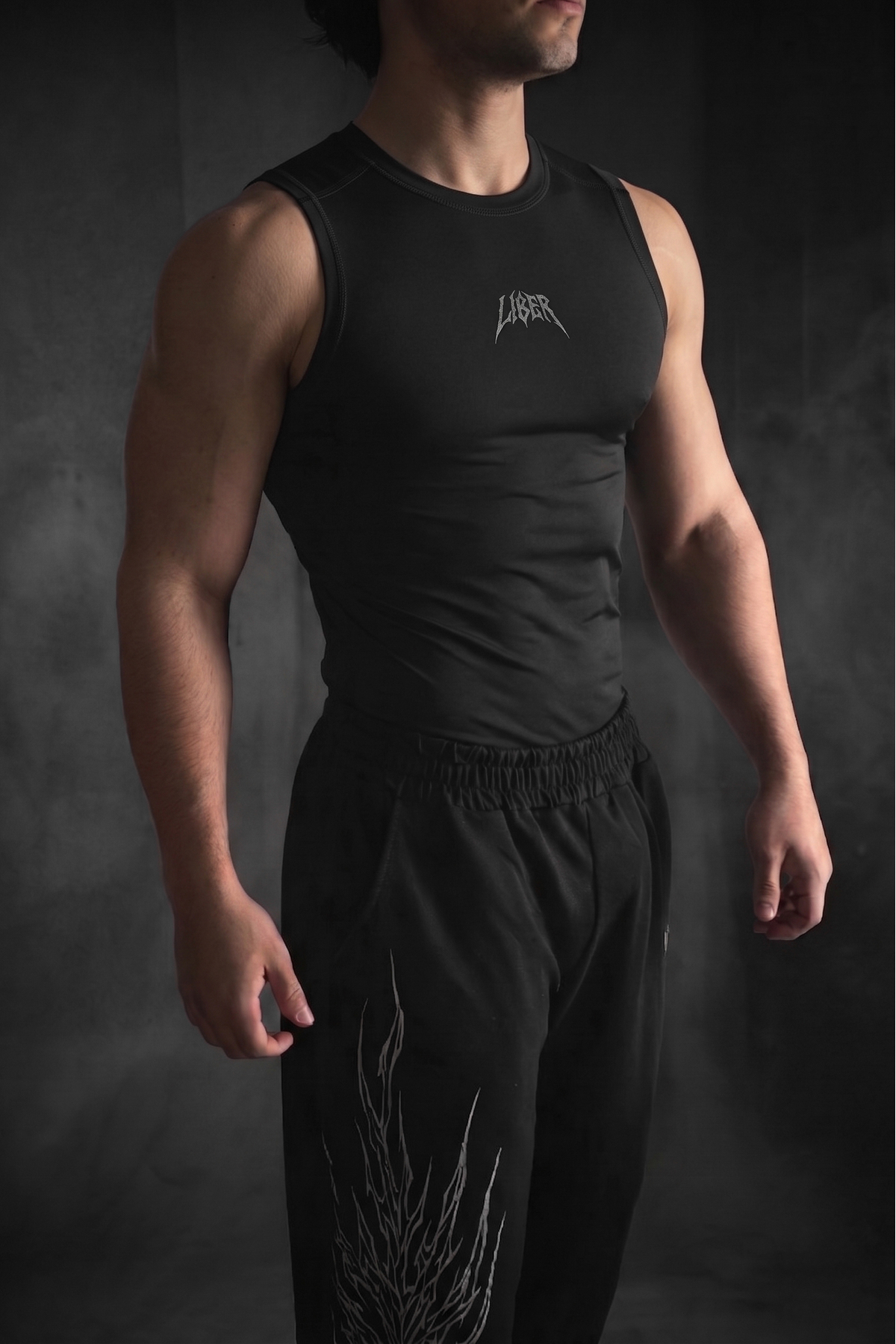 Liber SlayerFit - Kolsuz Compression Tank Top