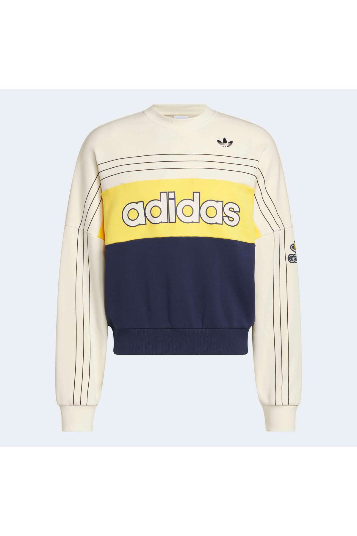 adidas Varsity Crew Unisex Yetişkin Spor Sweatshirt KS8191 görsel 4