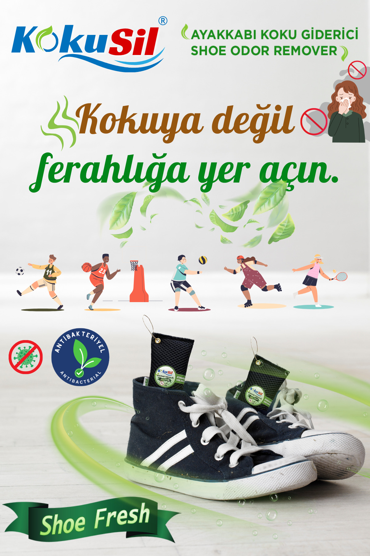 Ayakkabı Koku Giderici Shoe Fresh 2li Set — KSA100 — تصویر 8 از 9