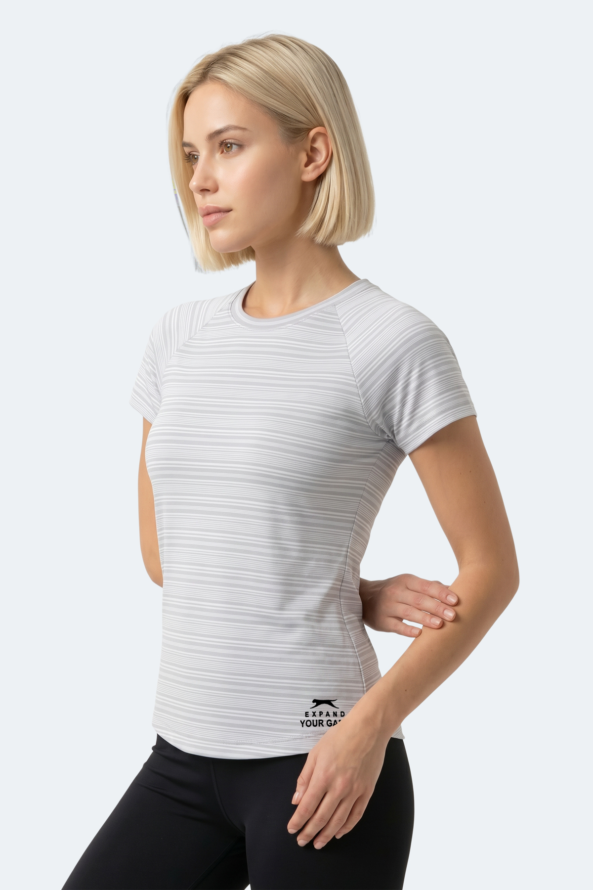 Slazenger KOUTA Kadın Beyaz Tişört görsel 6