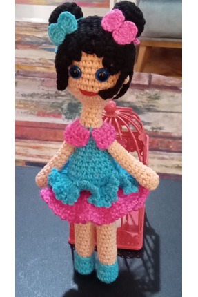 Şah Marine Amigurumi oyuncak bebek