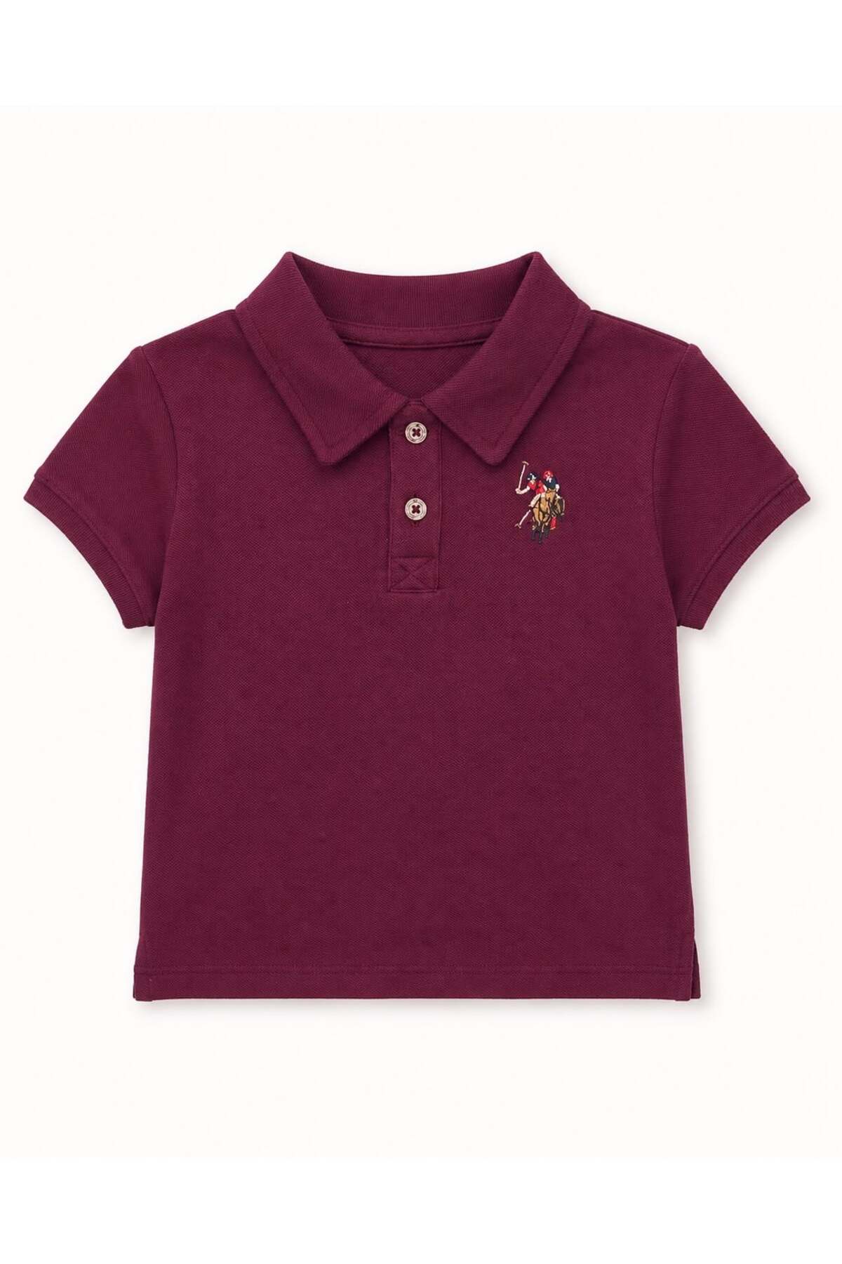 U.S. Polo Assn. U.S. Polo Assn Baby Girl Short Sleeve T-Shirt 6 Months 3 Years Mürdüm