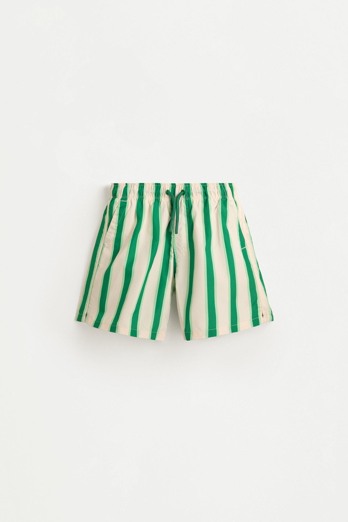 Boy | Brown striped swimsuit