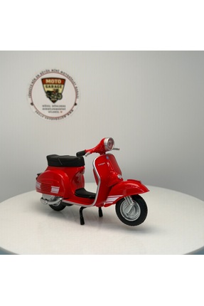 MSZ 1976 Vespa 200 Rally - 1:18 Ölçek (12cm) Kutulu Standlı Diecast Model (Kı...