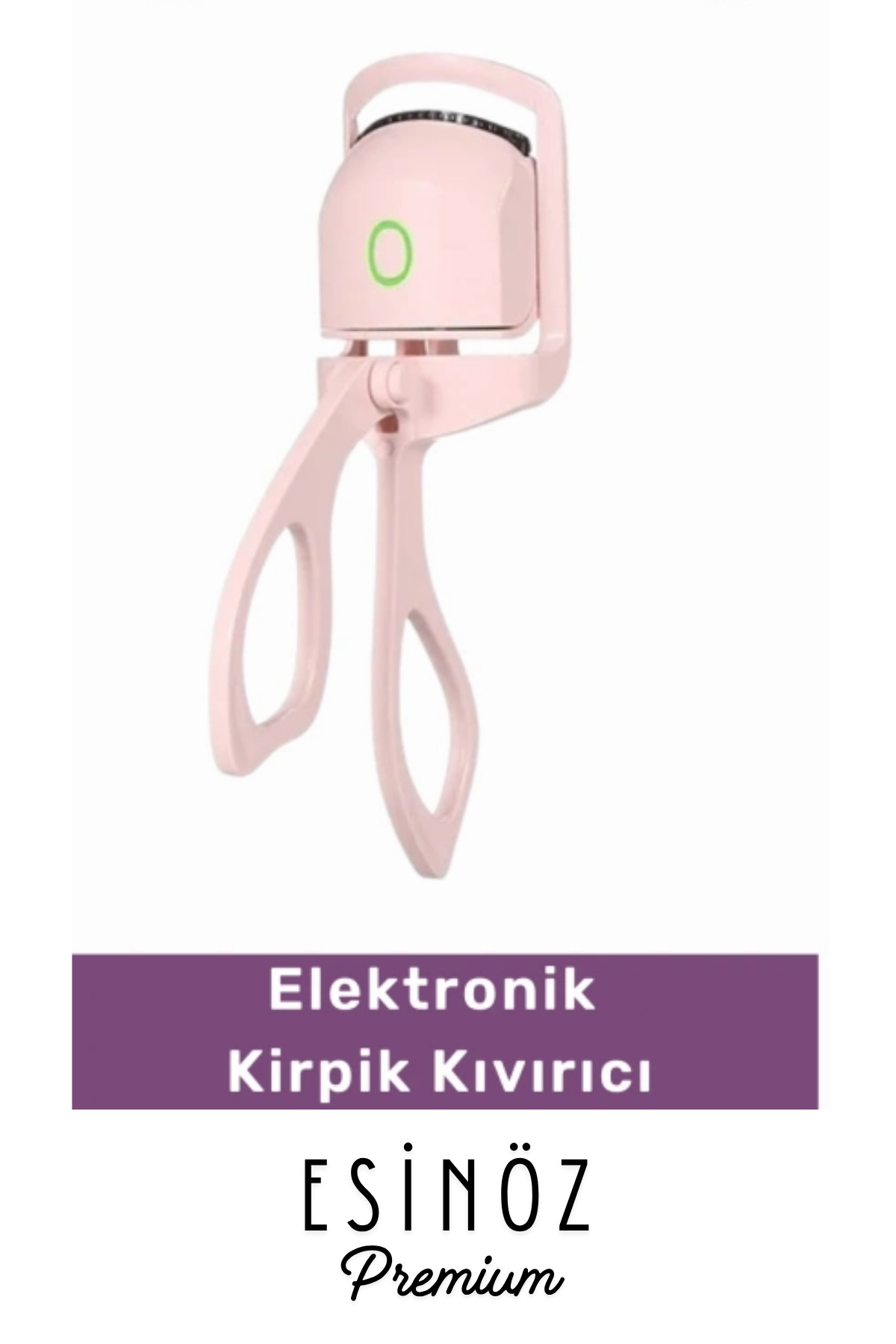 #KirpikKıvırıcı Isıtmalı Elektronik Şarj Edilebilir Kirpik Şekillendirici Isıtmalı Kirpik Kıvırma Makinesi Kalıcı Doğal Kıvırma Etkili USB Kirpik Makası Profesyonel Aparat Kozmetik — رنگارنگ EK145