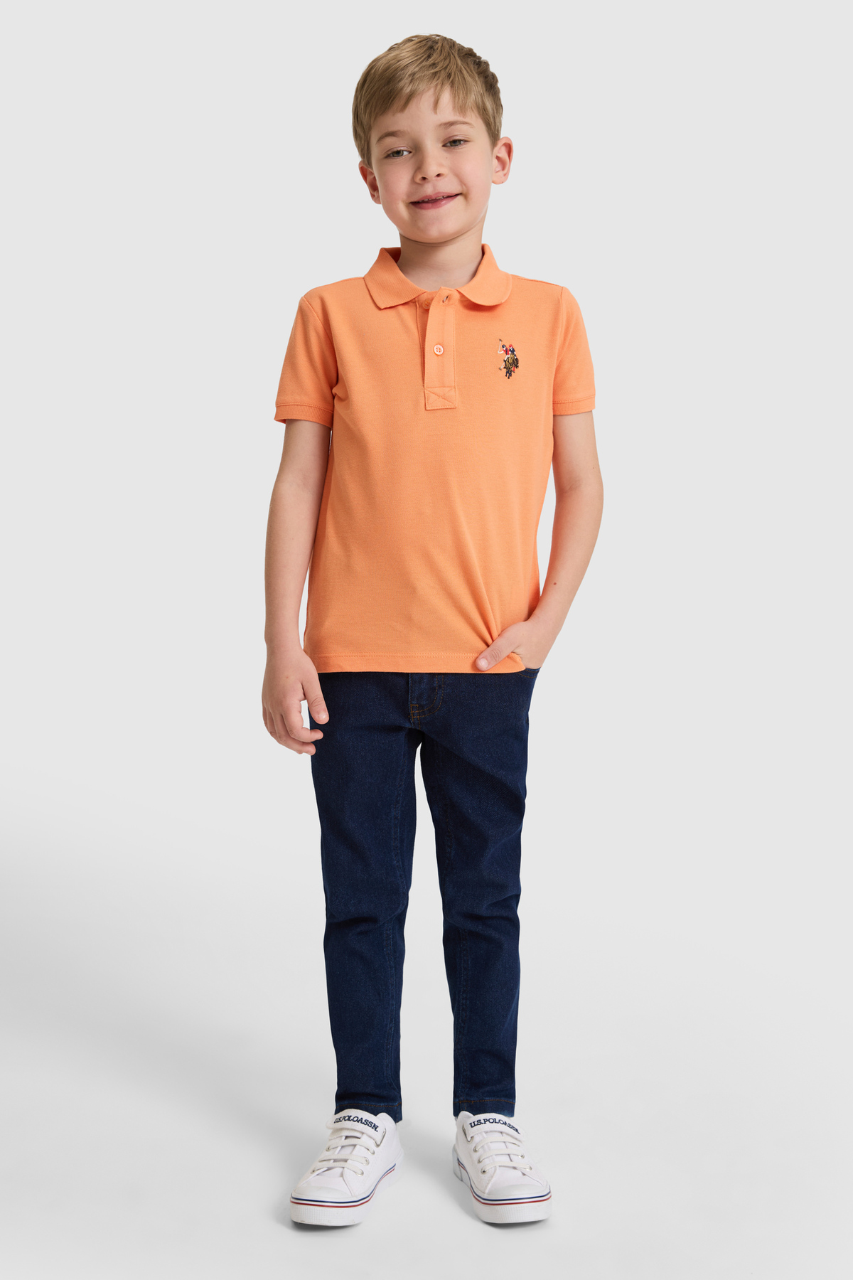 پولوشرت پسرانه یقه پلو | یو اس پولو U.S. Polo Assn. 50325608 TR - تصویر 4