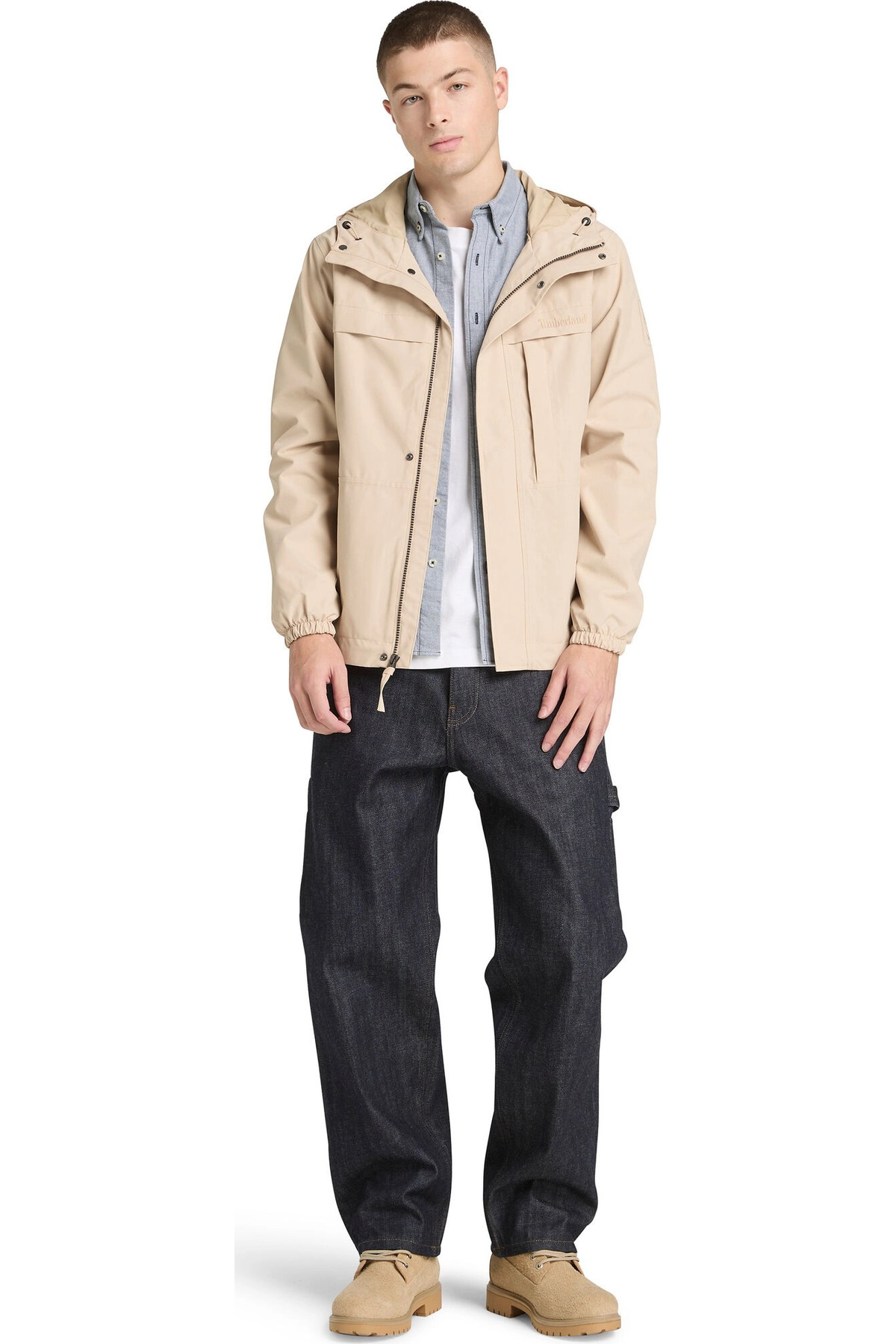 Benton Waterproof Shell Jacket Erkek Ceket — رنگارنگ TB0A5XRSY941TY94S — تصویر 4 از 5