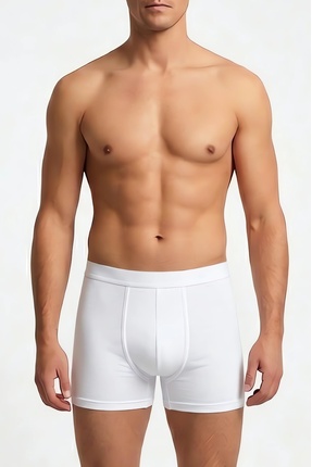 CottonVia 12 Adet, Erkek Boxer, Beli Lastikli, Örme Kumaş, %95 Pamuk & % Likr...