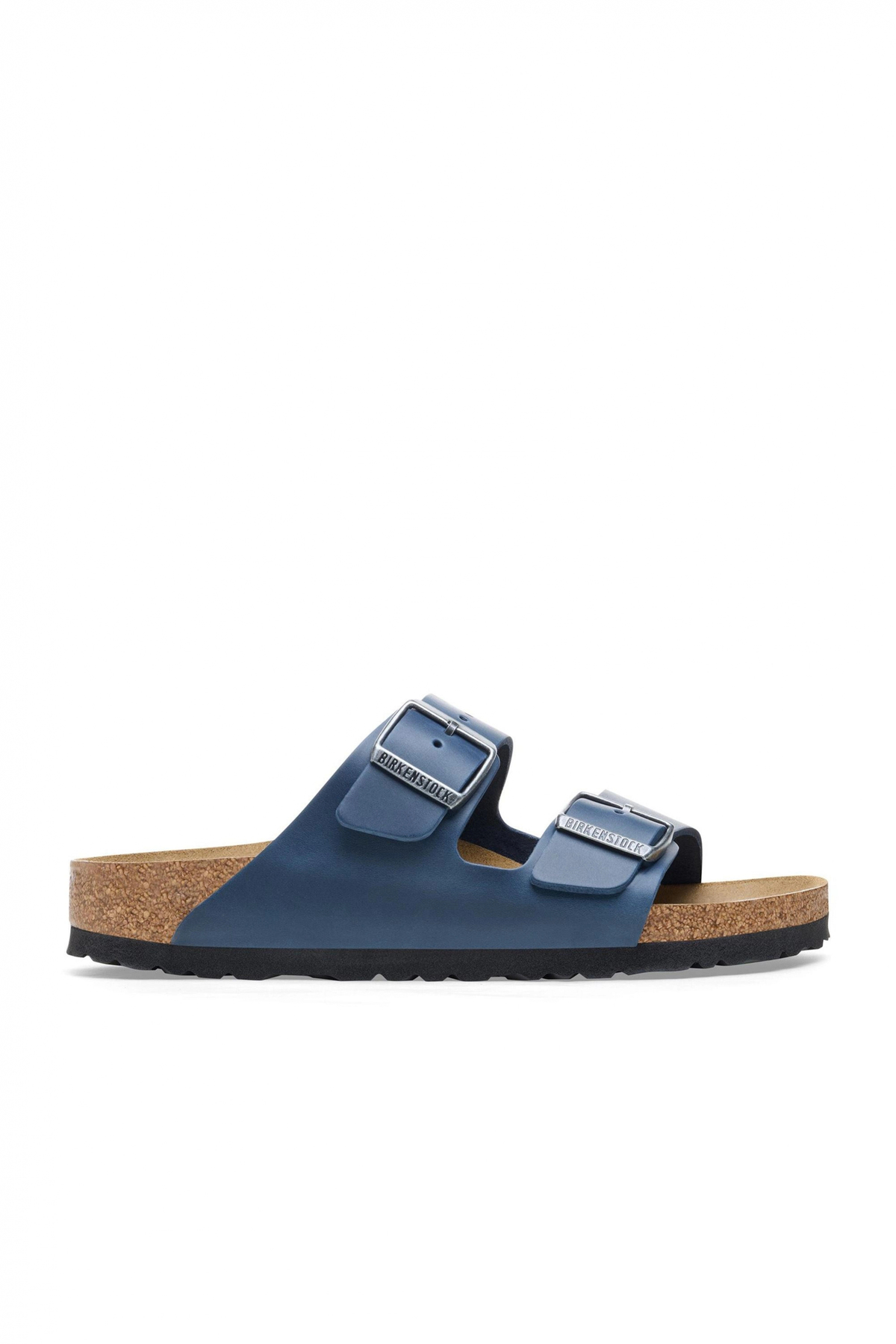 دمپایی نرم آبی آریزونا مخصوص آقایان و خانم‌ها بیرکن استاک دمپایی Birkenstock