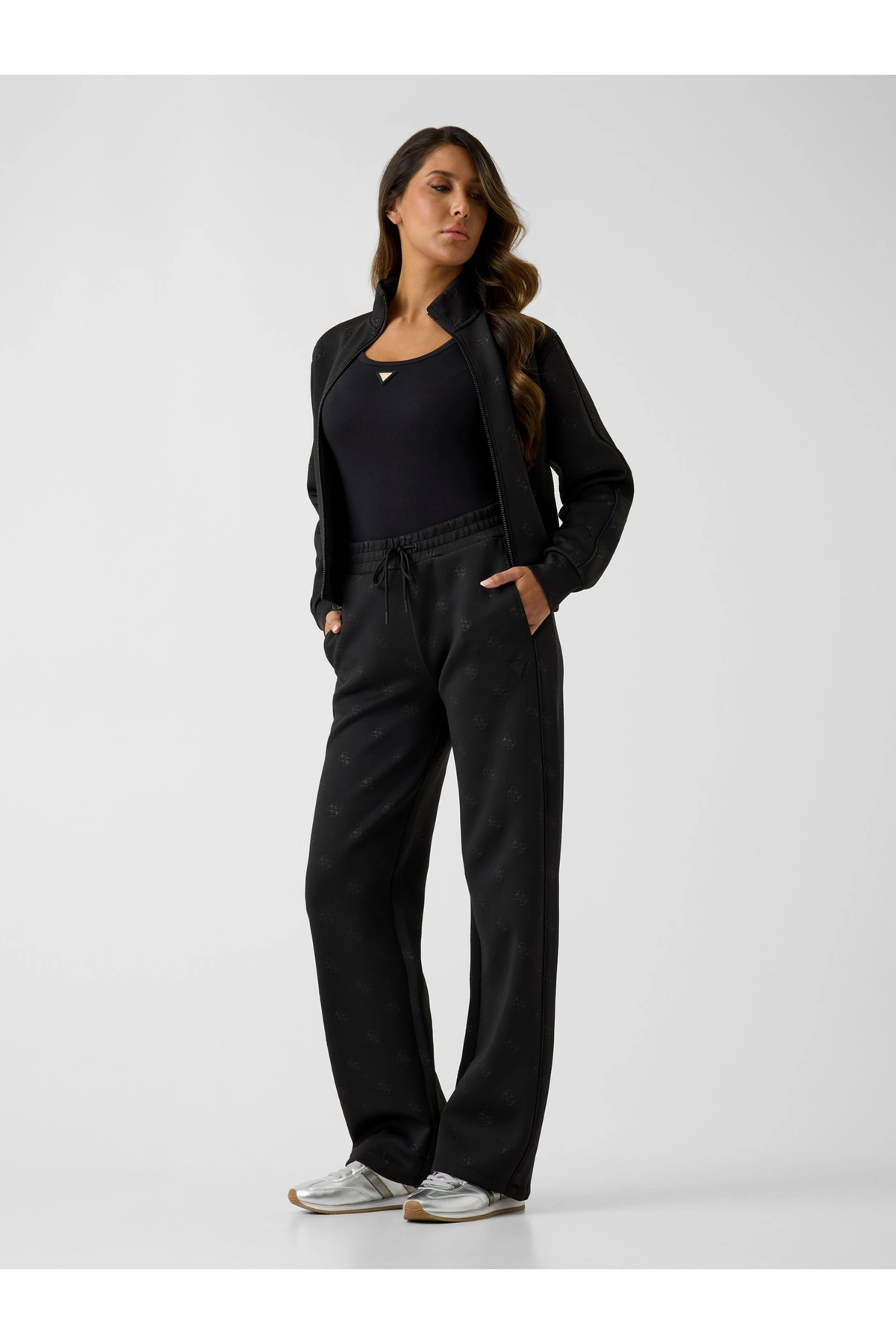 Guess Calista 4G Wide Leg Kadın Eşofman Altı V6YB10K4295-FJDK