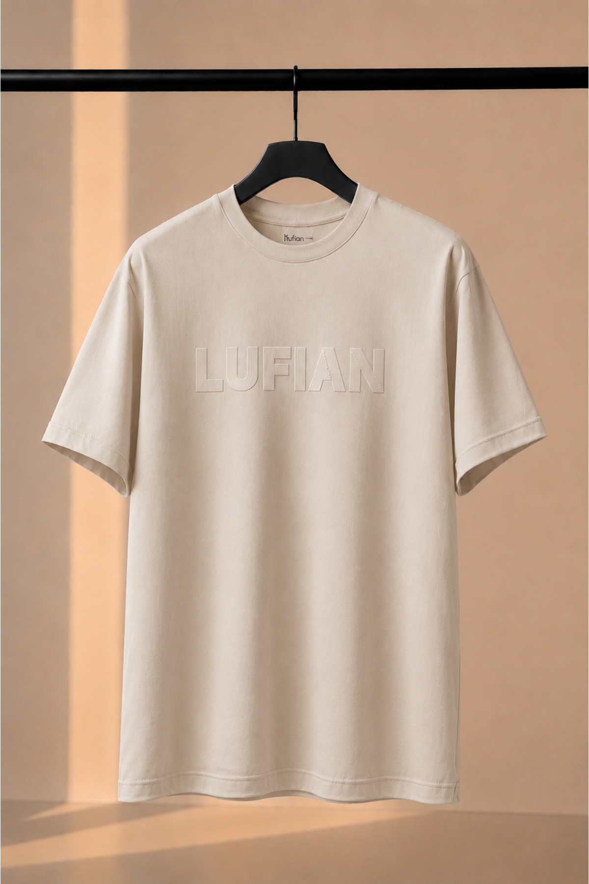 1_org_zoom ست Lufian 2 تیشرت / تی شرت مردانه آستین کوتاه مناسب تابستان اورسایز پارچه ای Oysho اویشو با کیفیت عالی اورجینال - تصویر 1