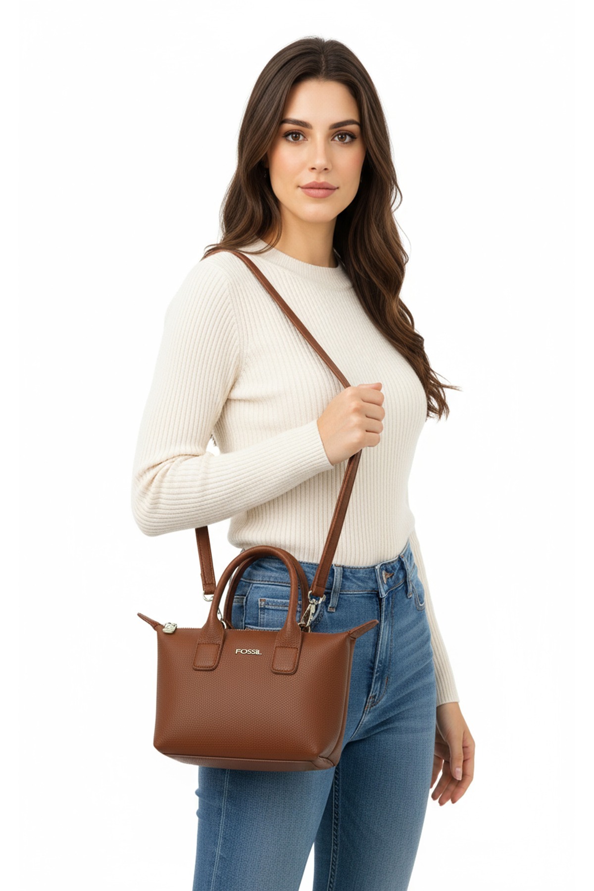 1_org_zoom کیف Fossil رودوشی زنانه 05FO25K5077 اورجینال - تصویر 1