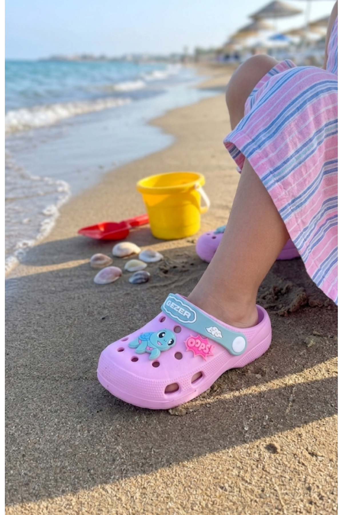 GIRL CROS TERLIK.PLAJ POOL GARDEN DAILY GIRL CHILD INDOOR SLIPPERS