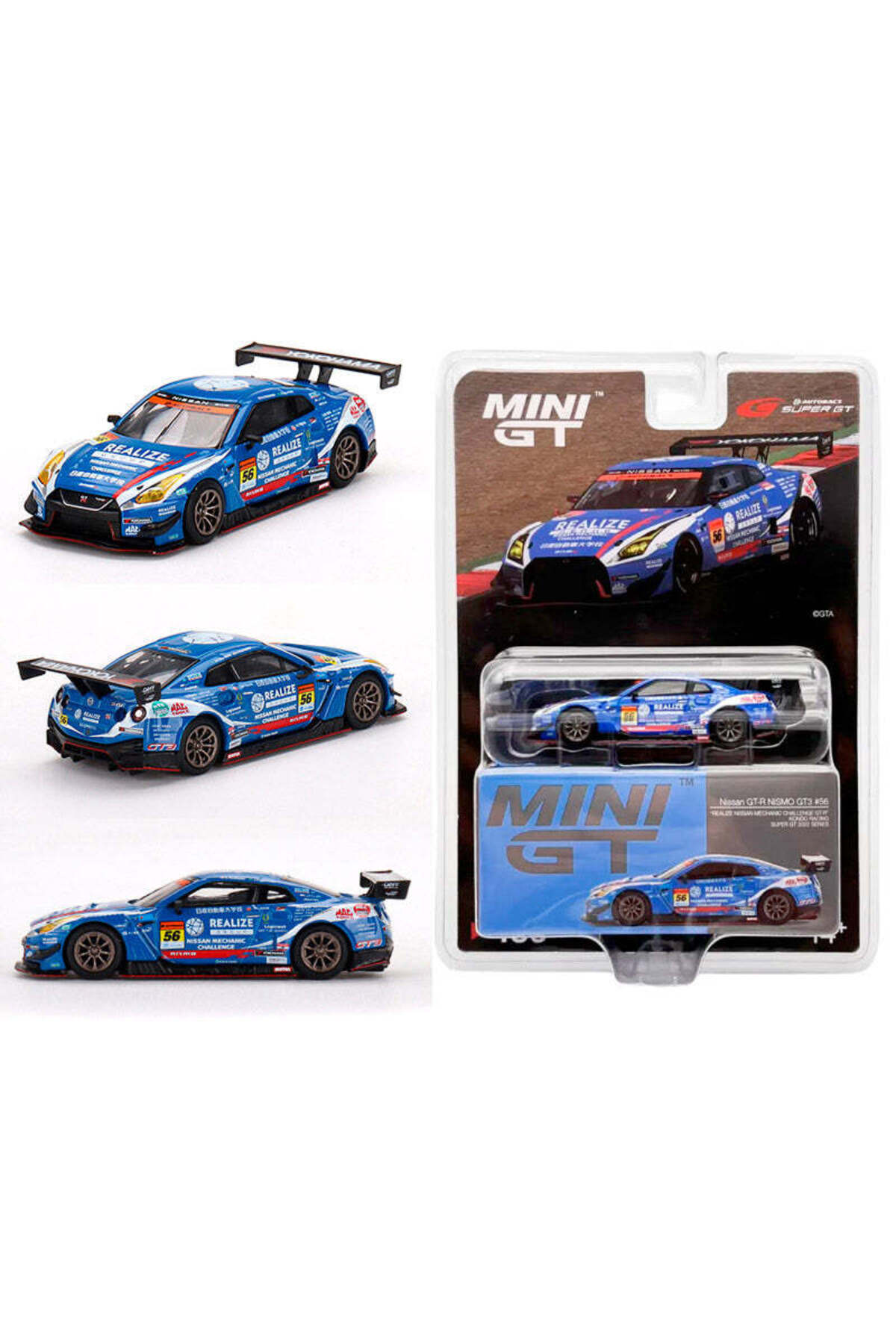 mini gt 486 Japan Exclusive Autobacs Super GT 2022 Series Nissan