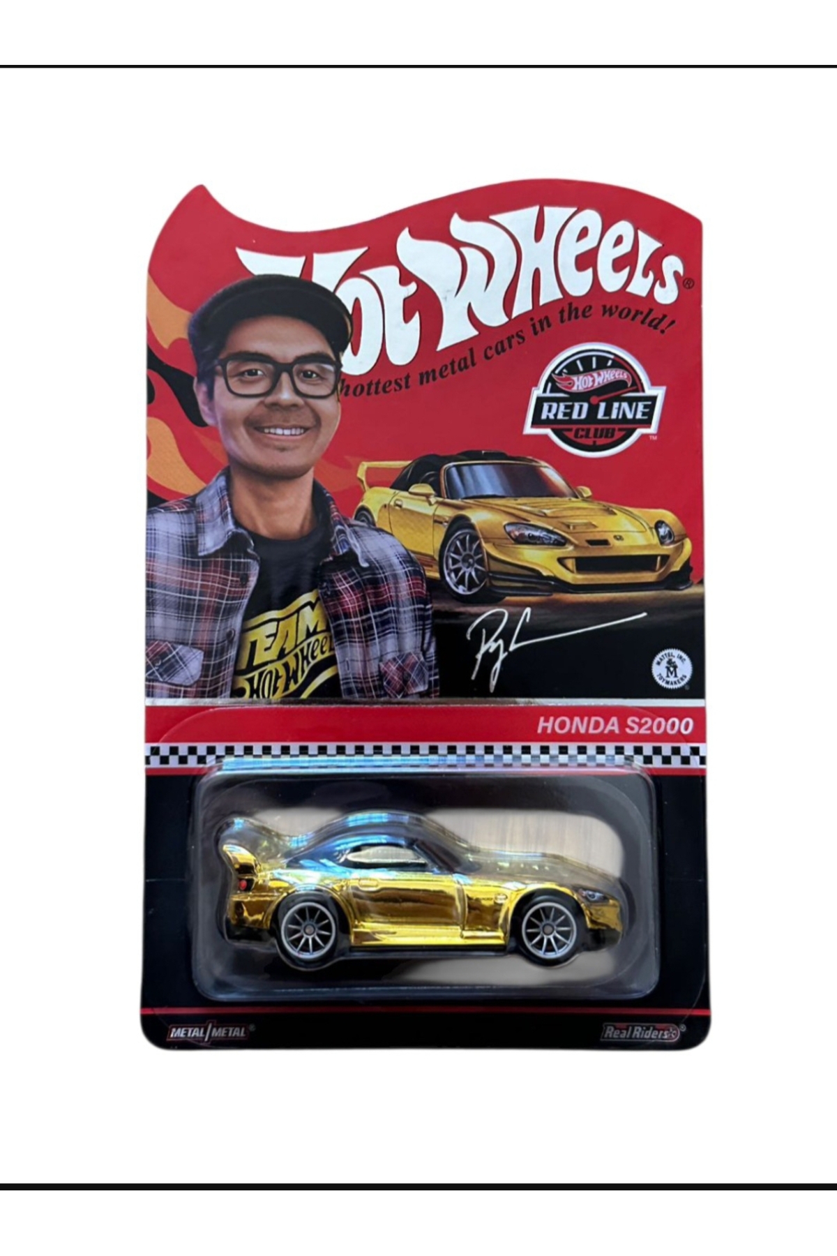 Mira Honda S2000 RLC Red Line Club Gold Chrome Limited Edition 1