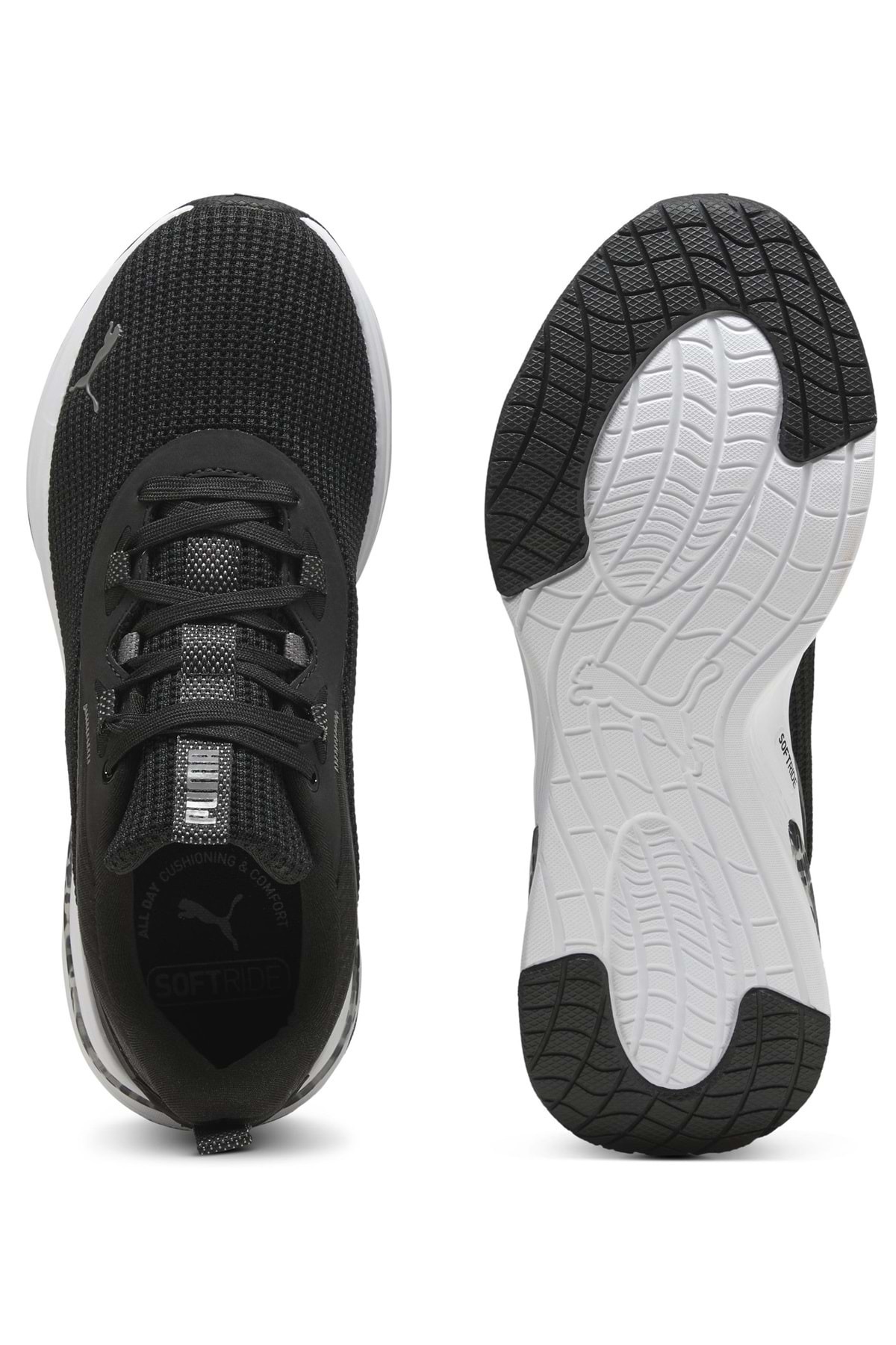 Puma Softride Charm Animal Wns 312967 Unisex Spor Ayakkabı SİYAH görsel 6