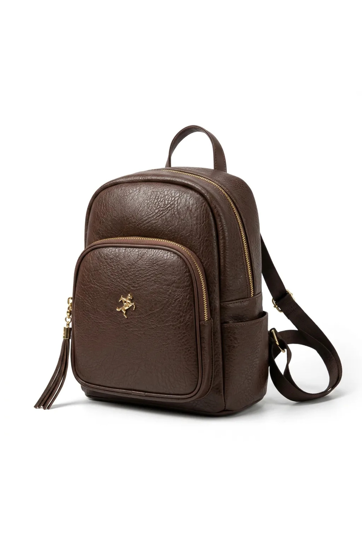 Nas Bag MİSSBAG KALİTELİ KAHVE SIRT ÇANTASI görsel 3