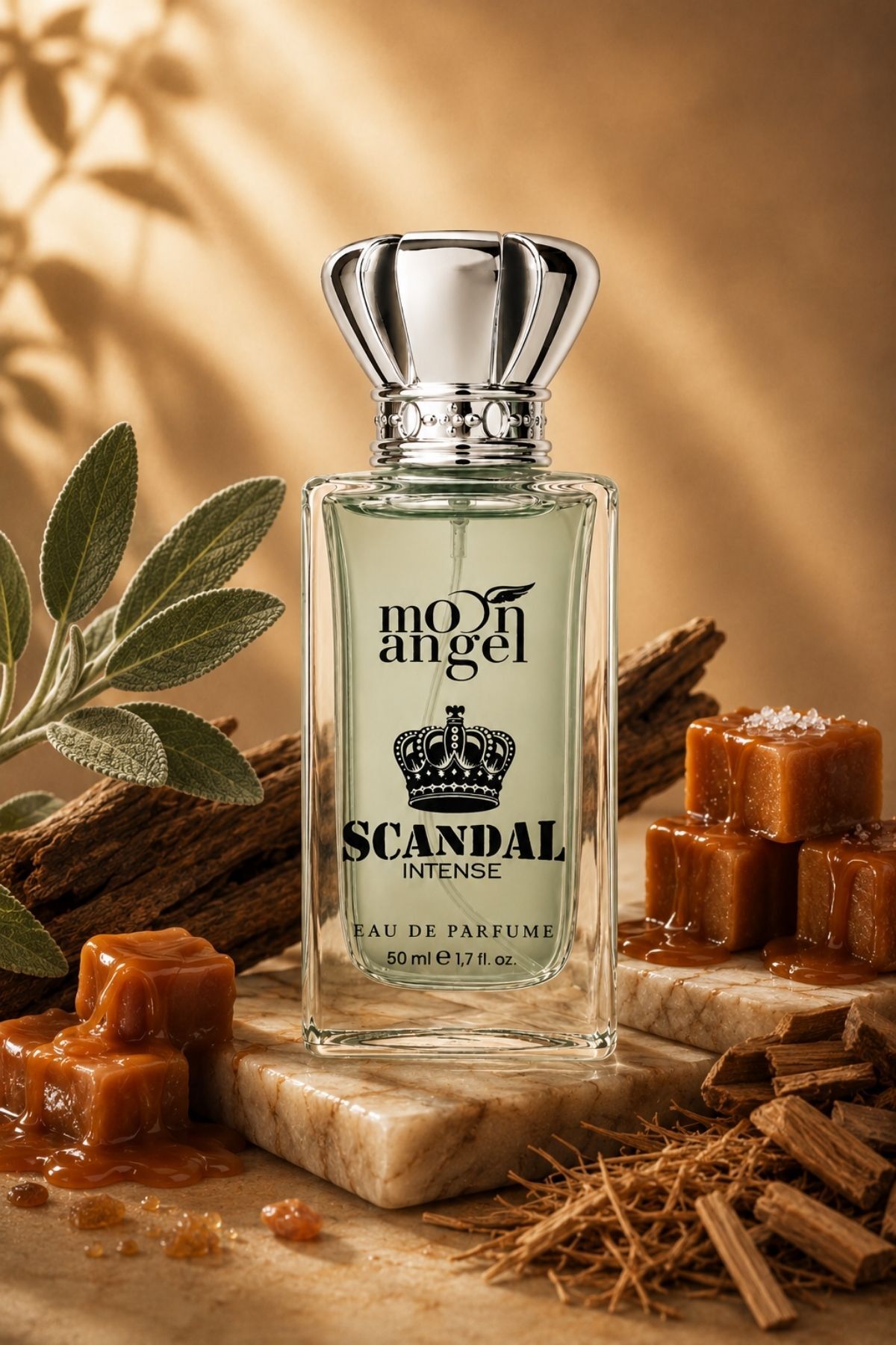 Erkek Parfümü Scandal Intense 50 ml EDP Kalıcı Parfüm — görsel 1
