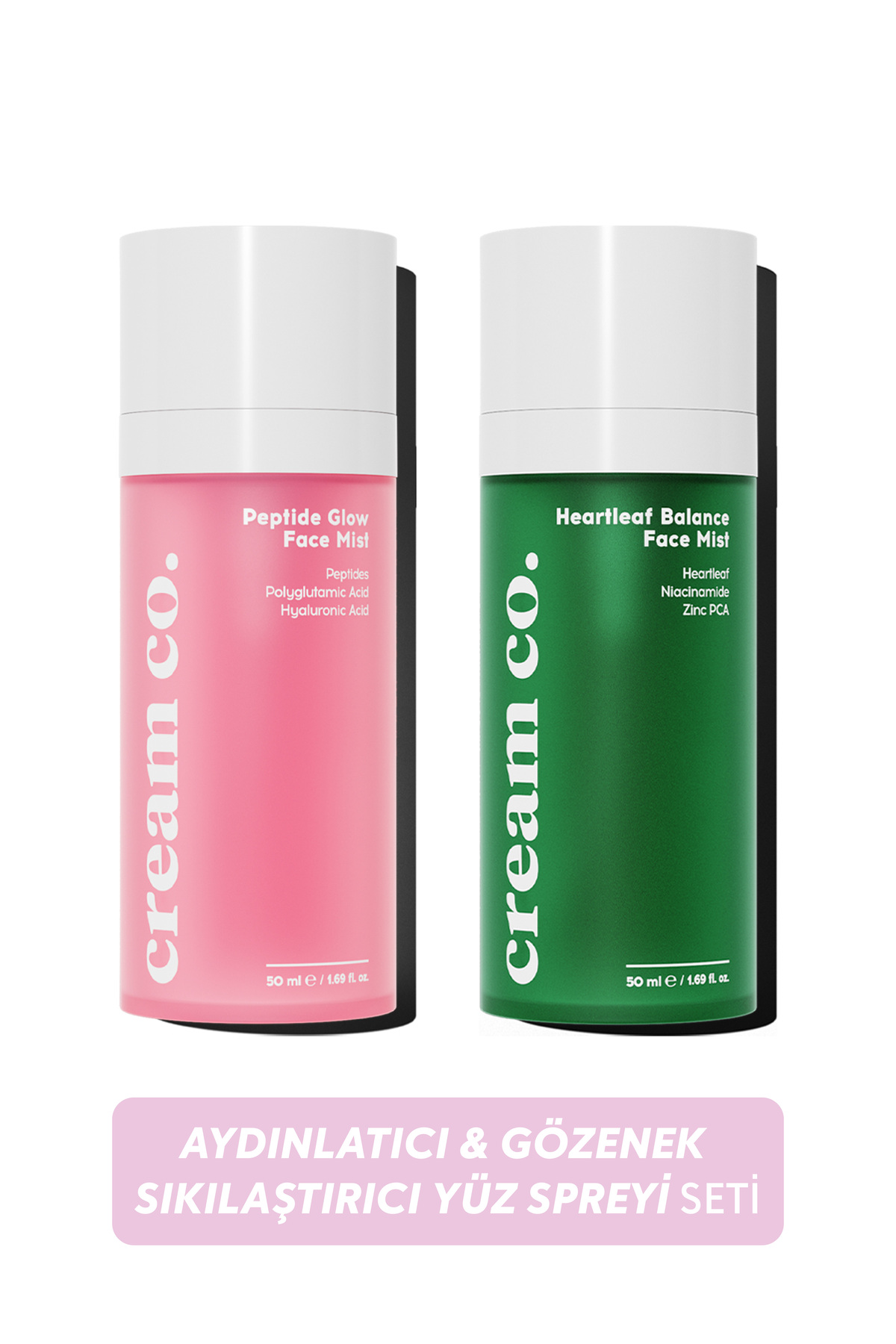 Cream Co. Aydınlatıcı Gözenek Sıkılaştırıcı Ferahlatıcı Yüz Spreyi