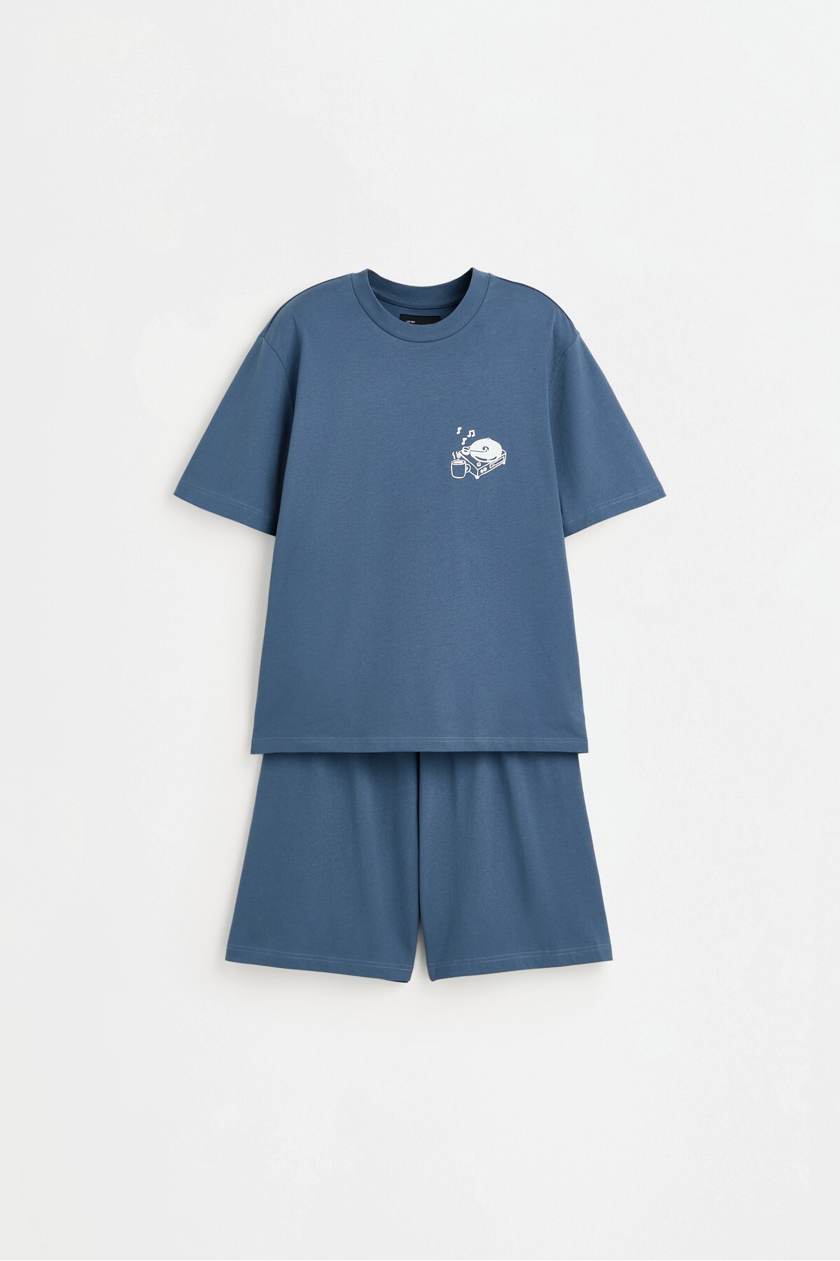 LEFTIES Desenli kısa pijama takımı görsel 6