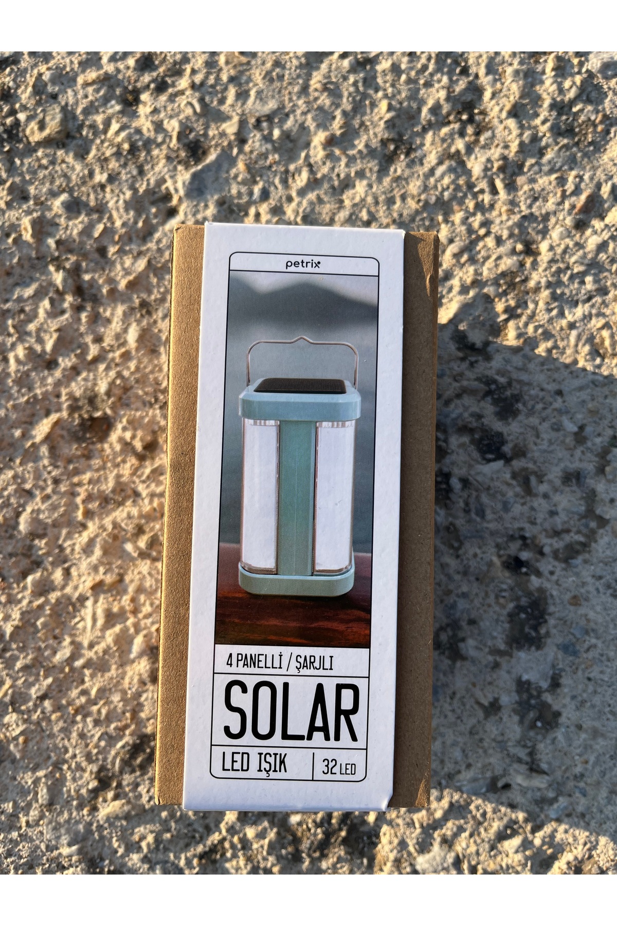 Petrix Solar Güneş Enerjili 4 Panelli Sarjlı Led Işık Kamp Lambası