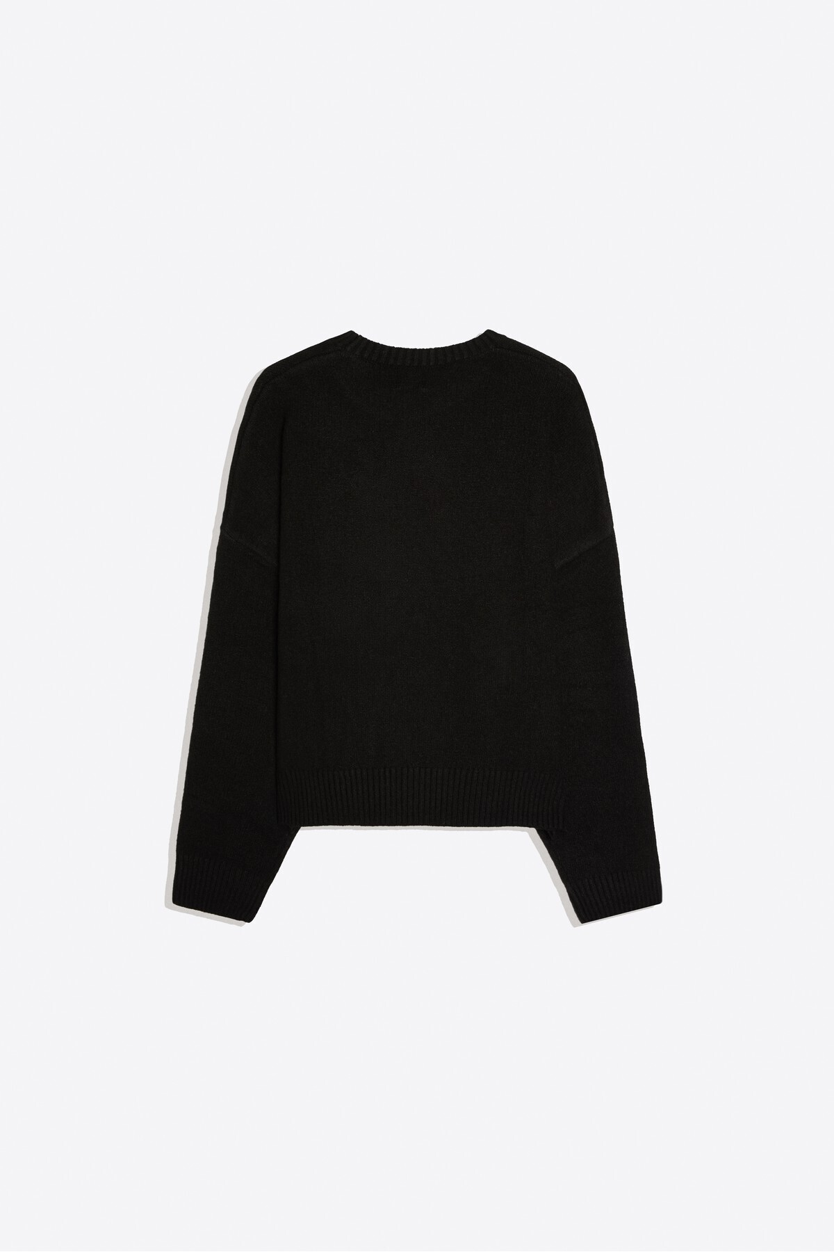 Bershka Bisiklet yaka boxy fit kazak görsel 7