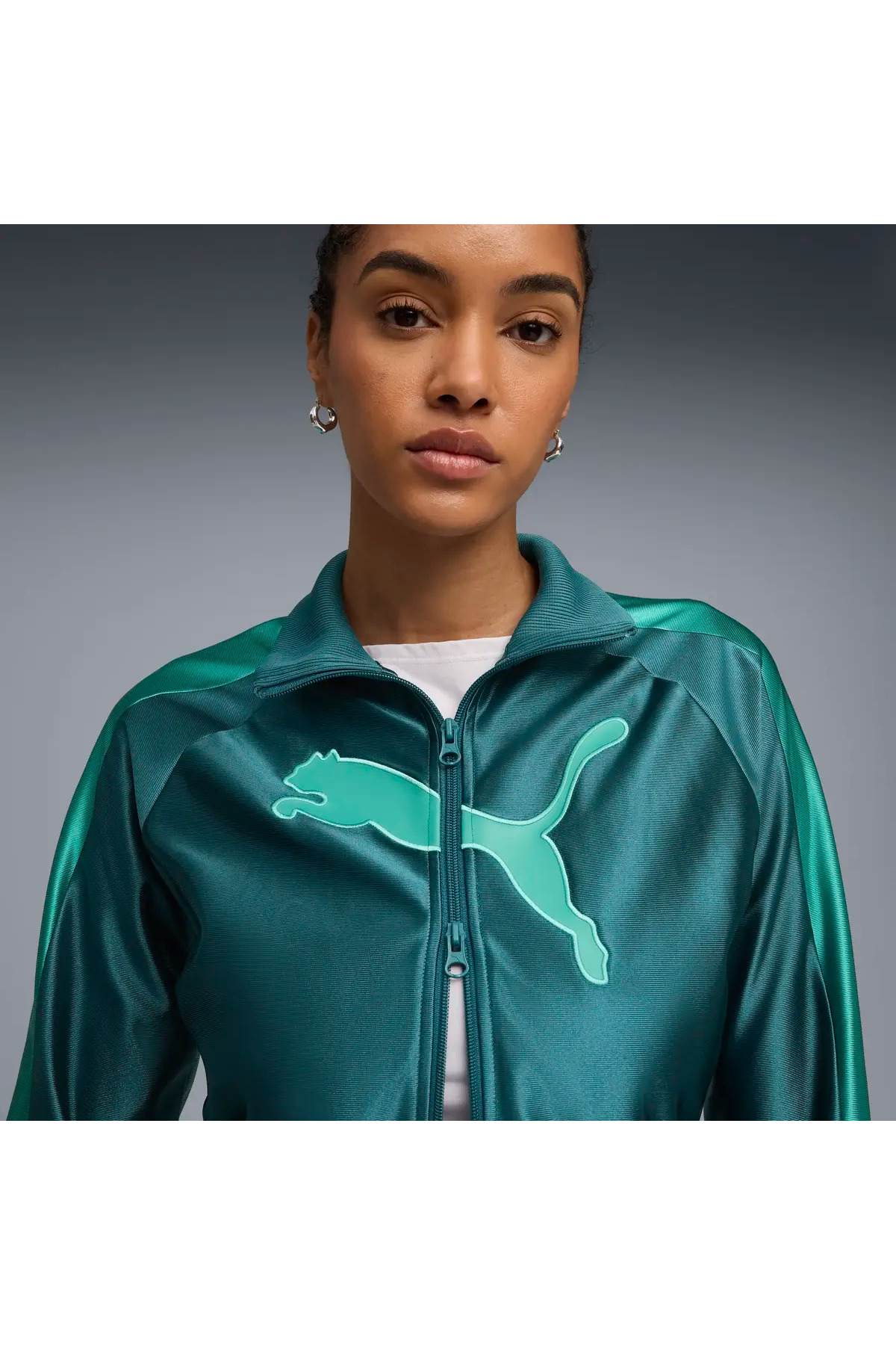 Puma FUTURE.PUMA.ARCHIVE Jacket Yeşil Kadın Ceket görsel 2