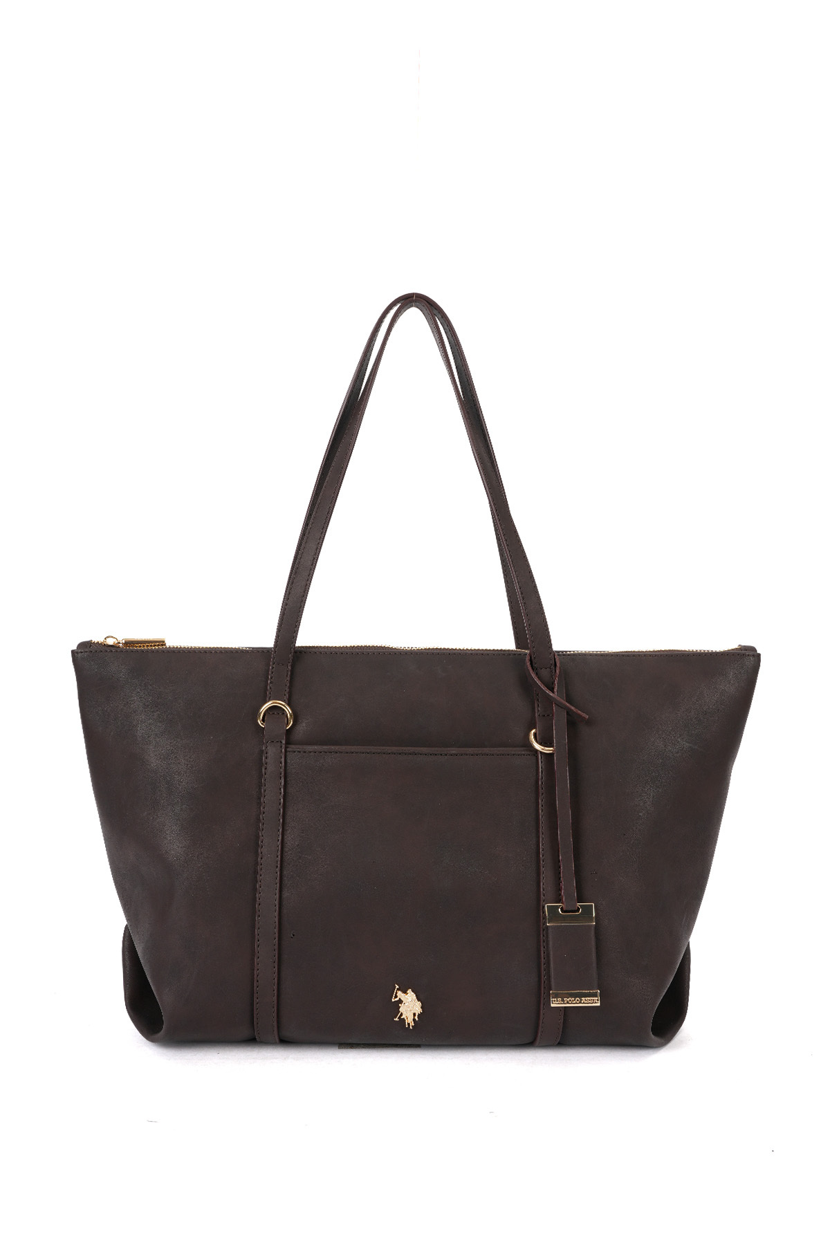 U.S. Polo Assn. Coffee-Brown Women's Shoulder Bag Us26616