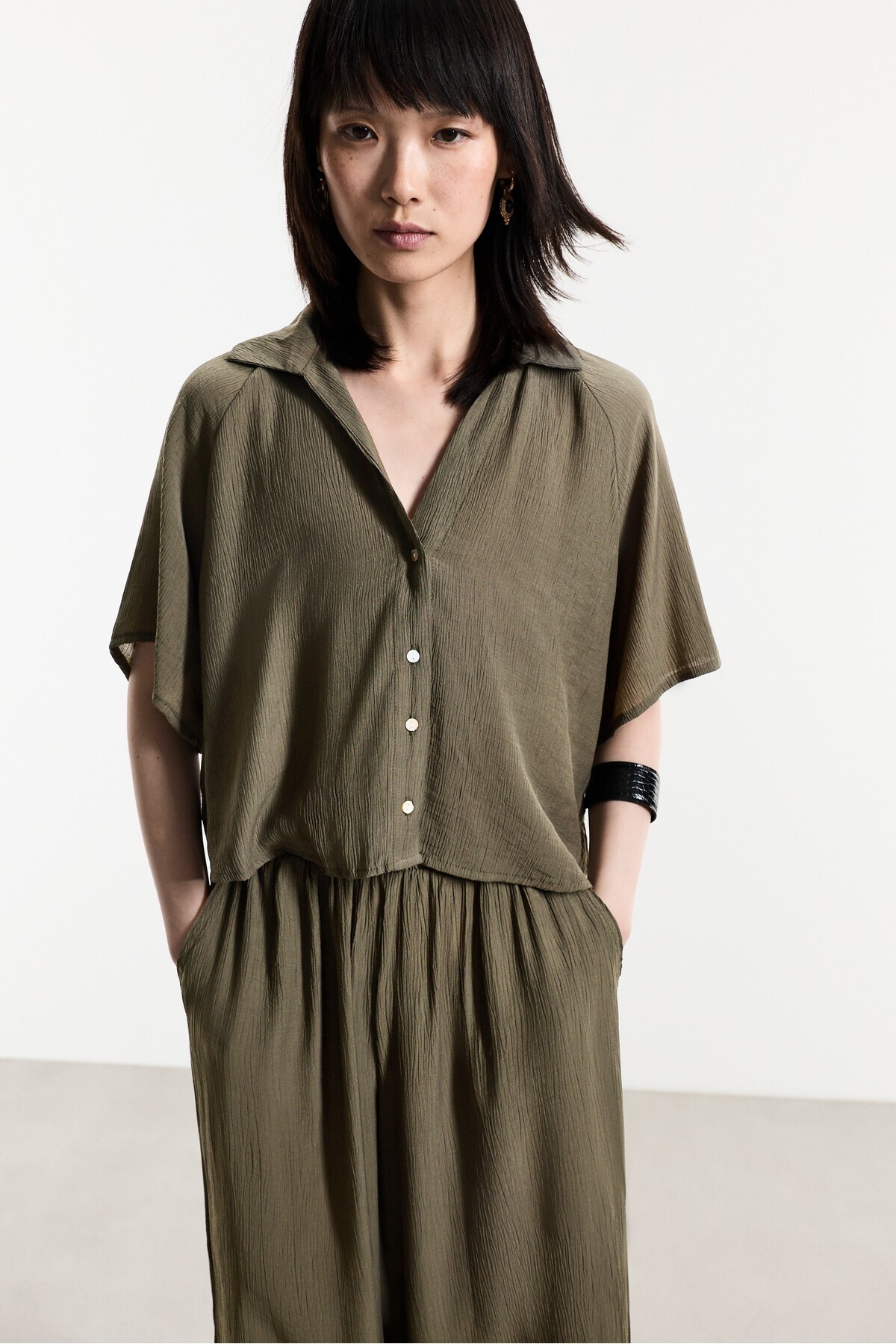 Textured shirt