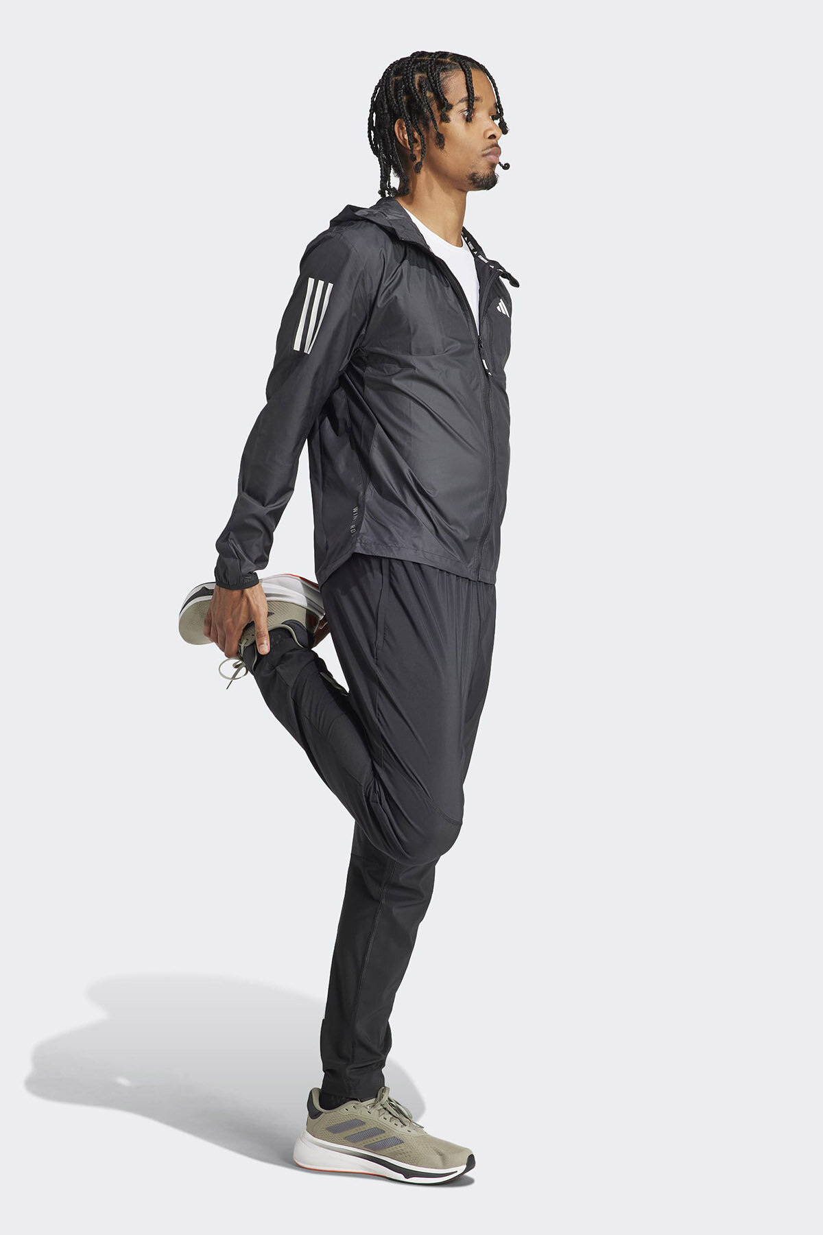 adidas Otr B Jkt Siyah Erkek Yağmurluk&Rüzgarlık In1483 görsel 4