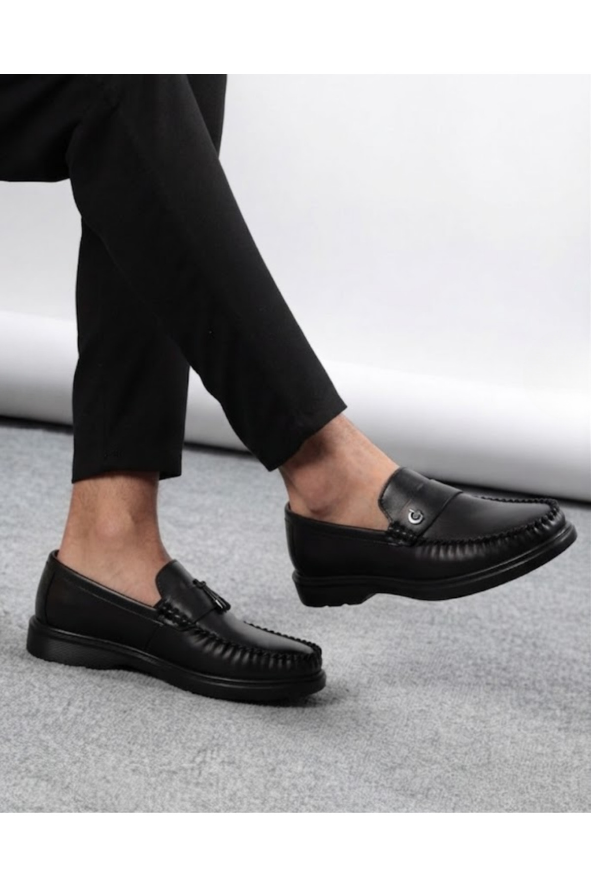 Enes Ayakkabıcılık Erkek Rahat Taban Günlük Klasik Loafer Ayakkabı görsel 4