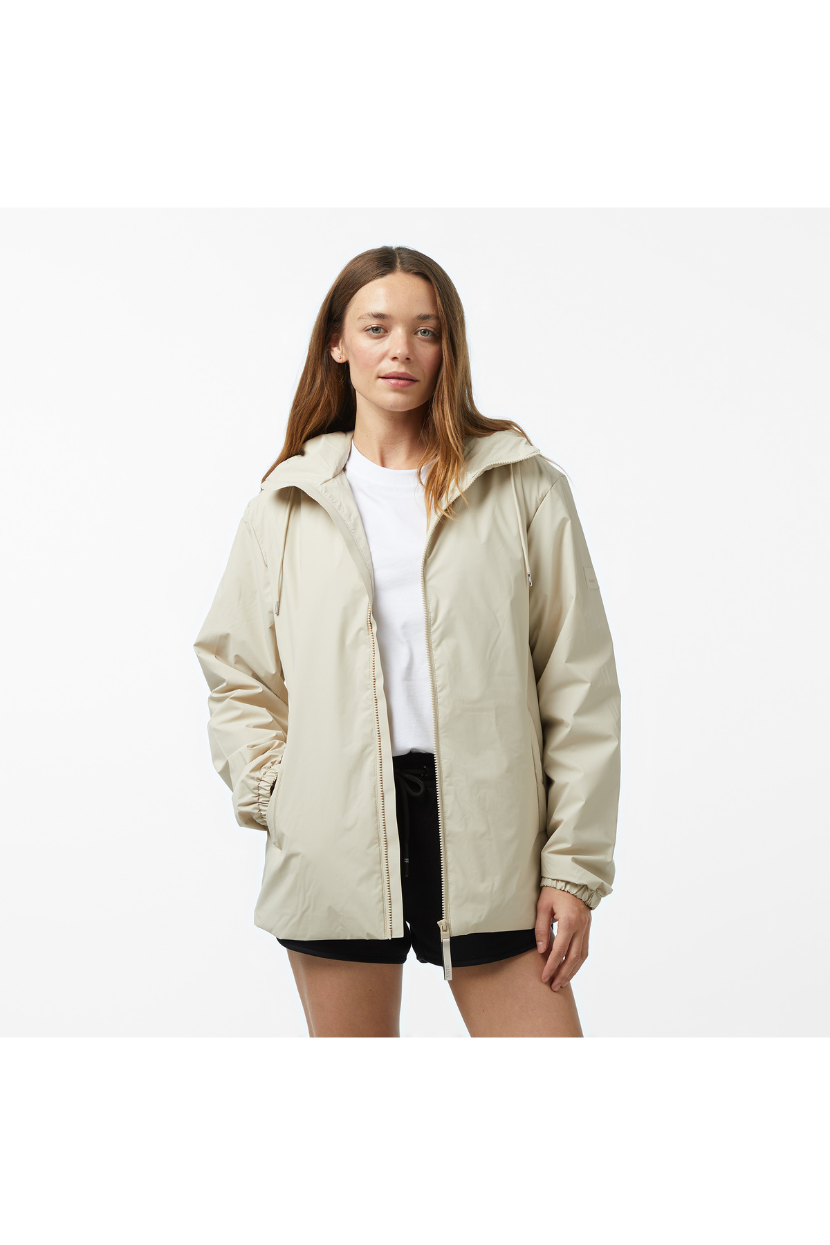 Rains Lohja Insulated W3T1 Kadın Krem Yağmurluk