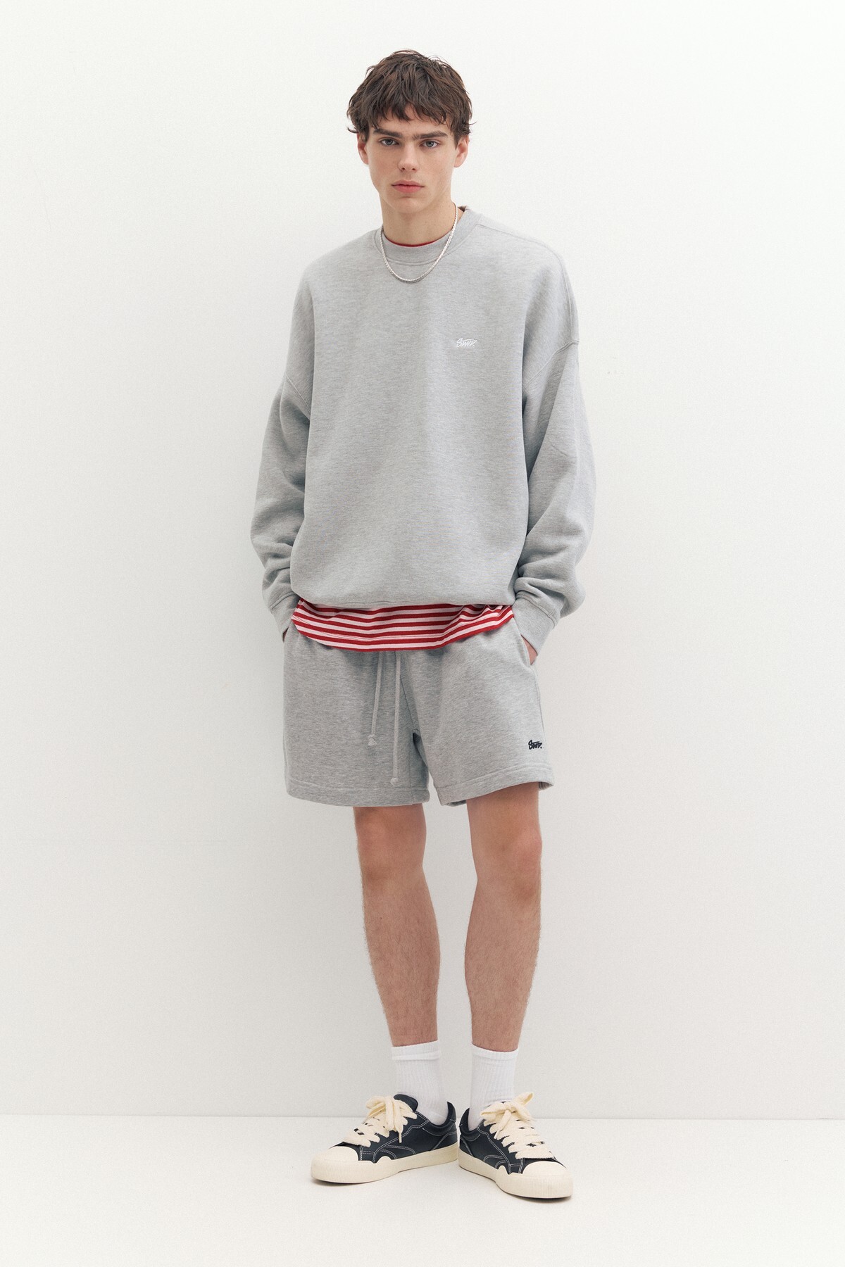 Pull & Bear STWD jogger bermuda şort