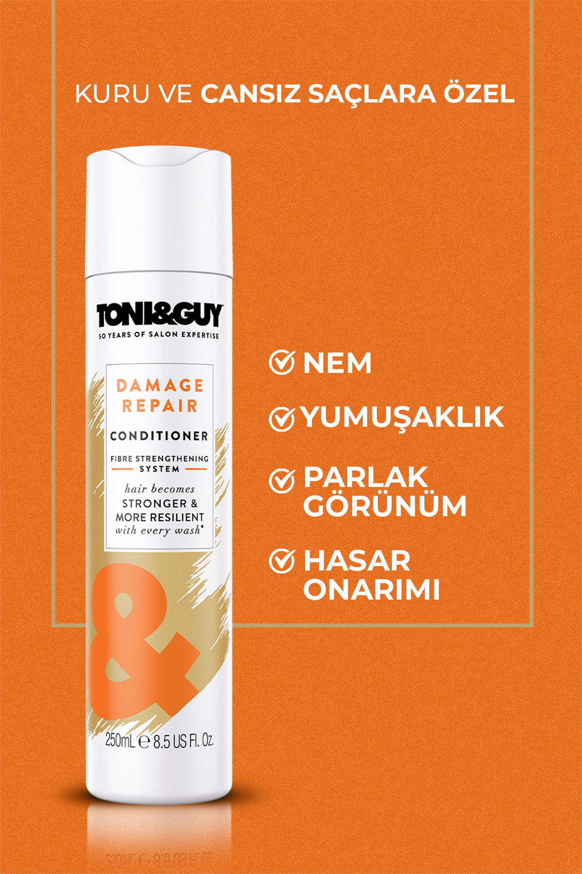 Damage Repair Yıpranmış Saçlar İçin Saç Bakım Kremi 4x250 ml — TNGY0028 — تصویر 3 از 6