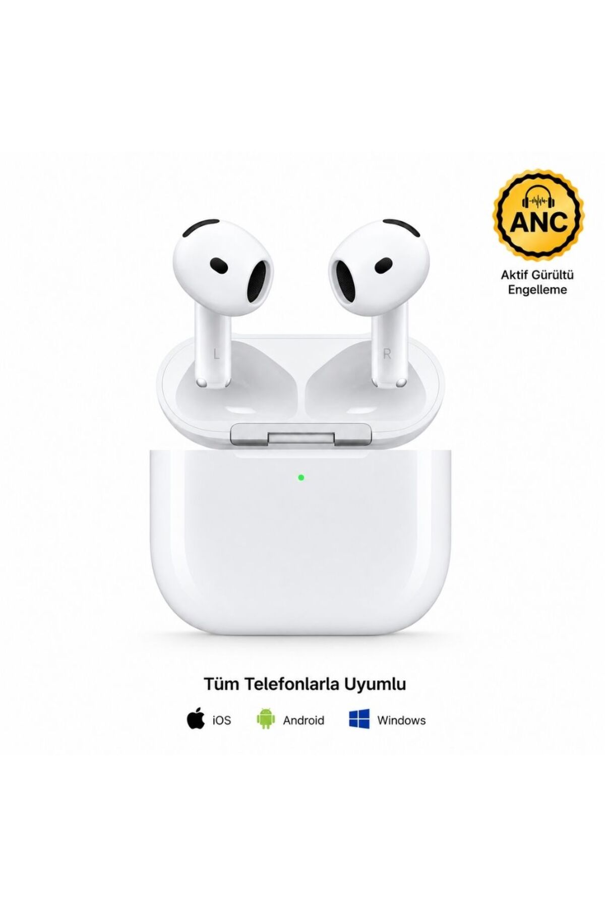 schitec Air Pro 4 Bluetoothlu ANC Hİ-Fİ Ses İOS Android Tüm Cihazlarla Uyumlu Kulaklık