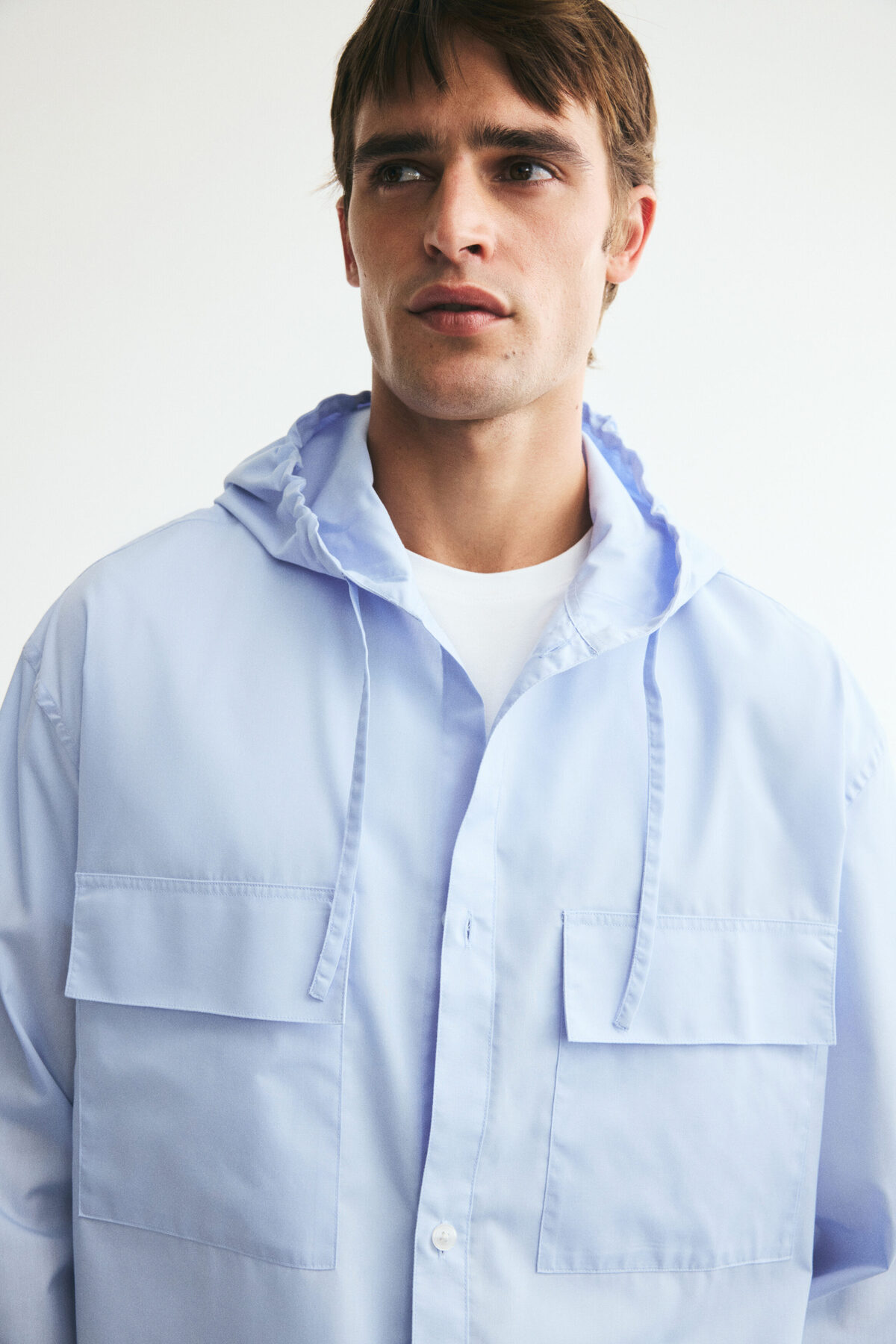 پیراهن روپوش کلاه‌دار اچ اند ام پیراهن H&M