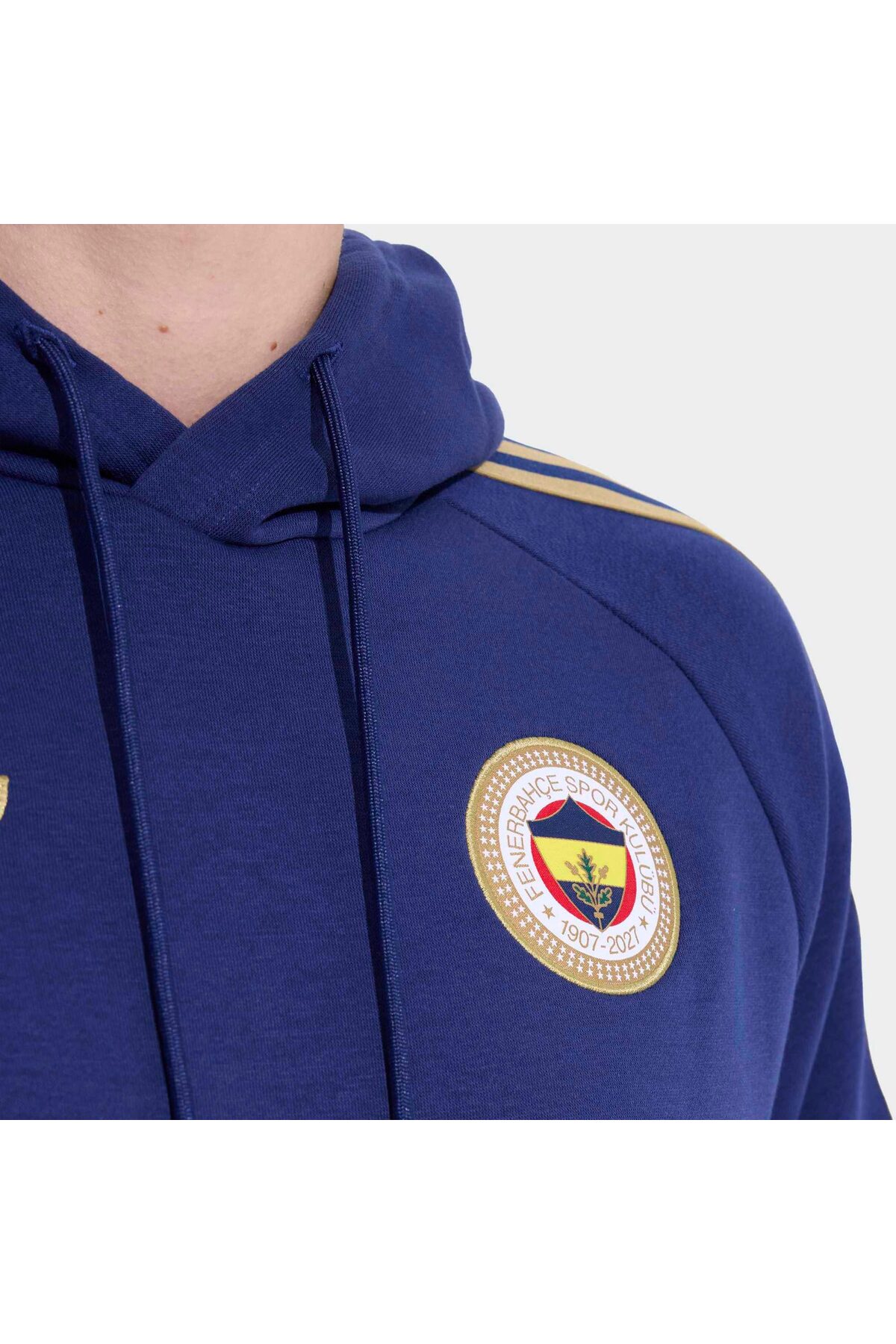 adidas Fenerbahçe İstanbul Originals Erkek Mavi Sweatshirt (HZ1021) görsel 7