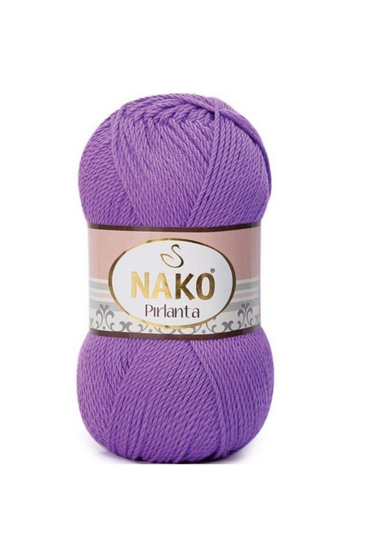 Diamond Amigurumi Hand Knitting Yarn Wool Light Purple 1768