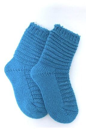Kışlık Bebek Çorabı Pamuklu TAN-006