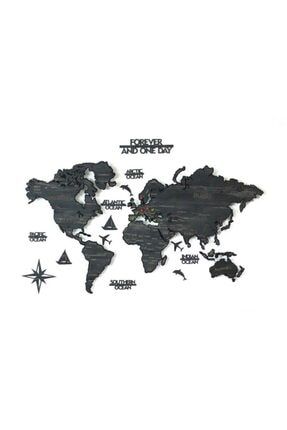 2 Boyutlu Metal Üzeri Ahşap Dünya Haritası, Ahşap Duvar Haritası, Gerçek Dünya Haritası,ahşap Harita METALUZERI-AHSAP-2D