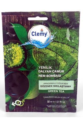 Yeşil Çay Dalyan Çamur Maske Tek Kullanım 32ml 8681085046514