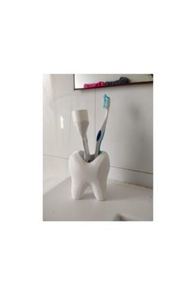 Diş Fırçası Ve Diş Macunu Için Bir Fırçalık - Diş Fırçalık 3boyutludukkandısfırcalık1