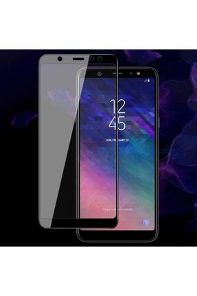Samsung Galaxy A6 Plus 2018 Kenarları Kırılmaya Dayanıklı Cam Ekran Koruyucu GalaxyA6Plus2018Fbr