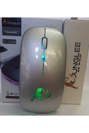 Led Işıklı Rgb Şarjlı Kablosuz Mouse Sessiz 2.4 Ghz 1600dpi E-1300